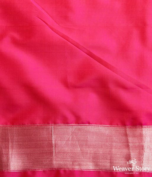 Pink Kimkhab with Floral Jaal