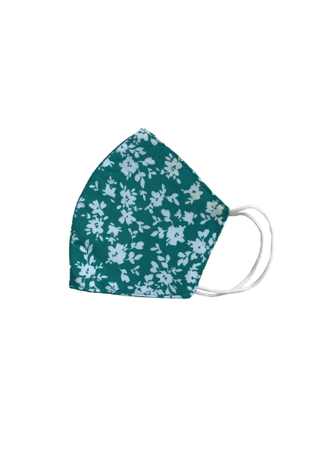 Face Mask - Green Floral