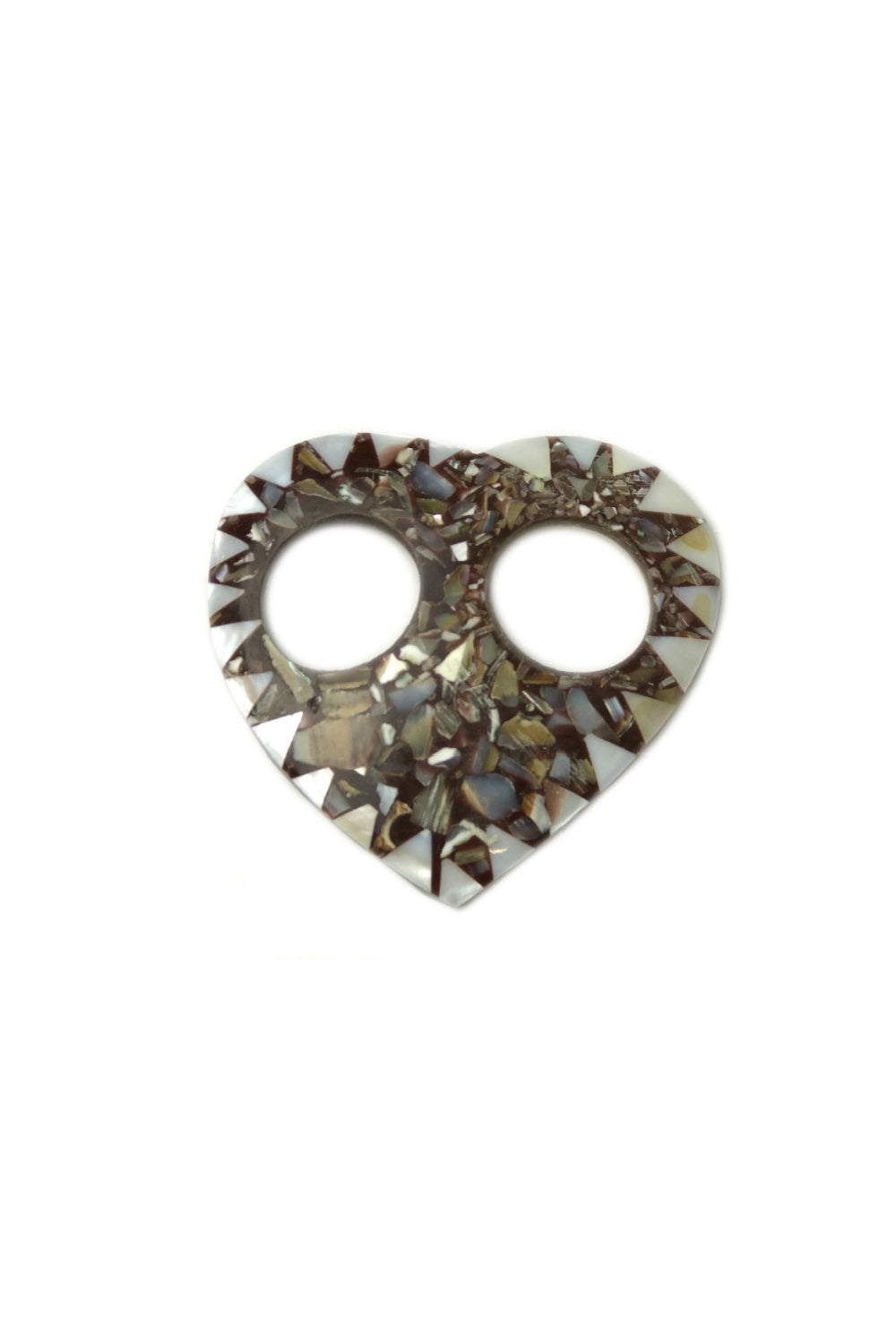 Mosaic Heart Sarong Buckle