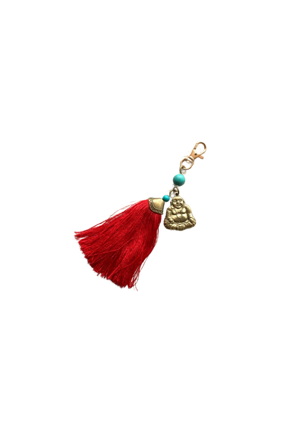Buddha Handbag Charm Keyring