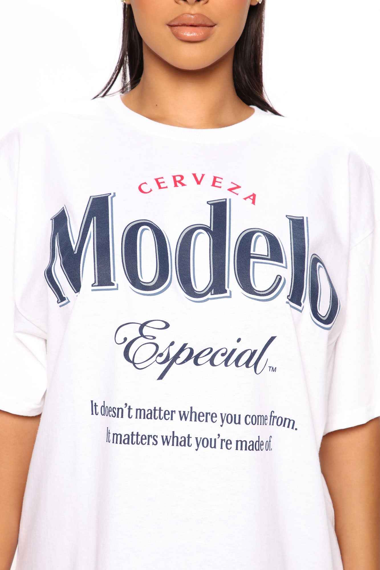 Modelo Oversized T-Shirt - Off White