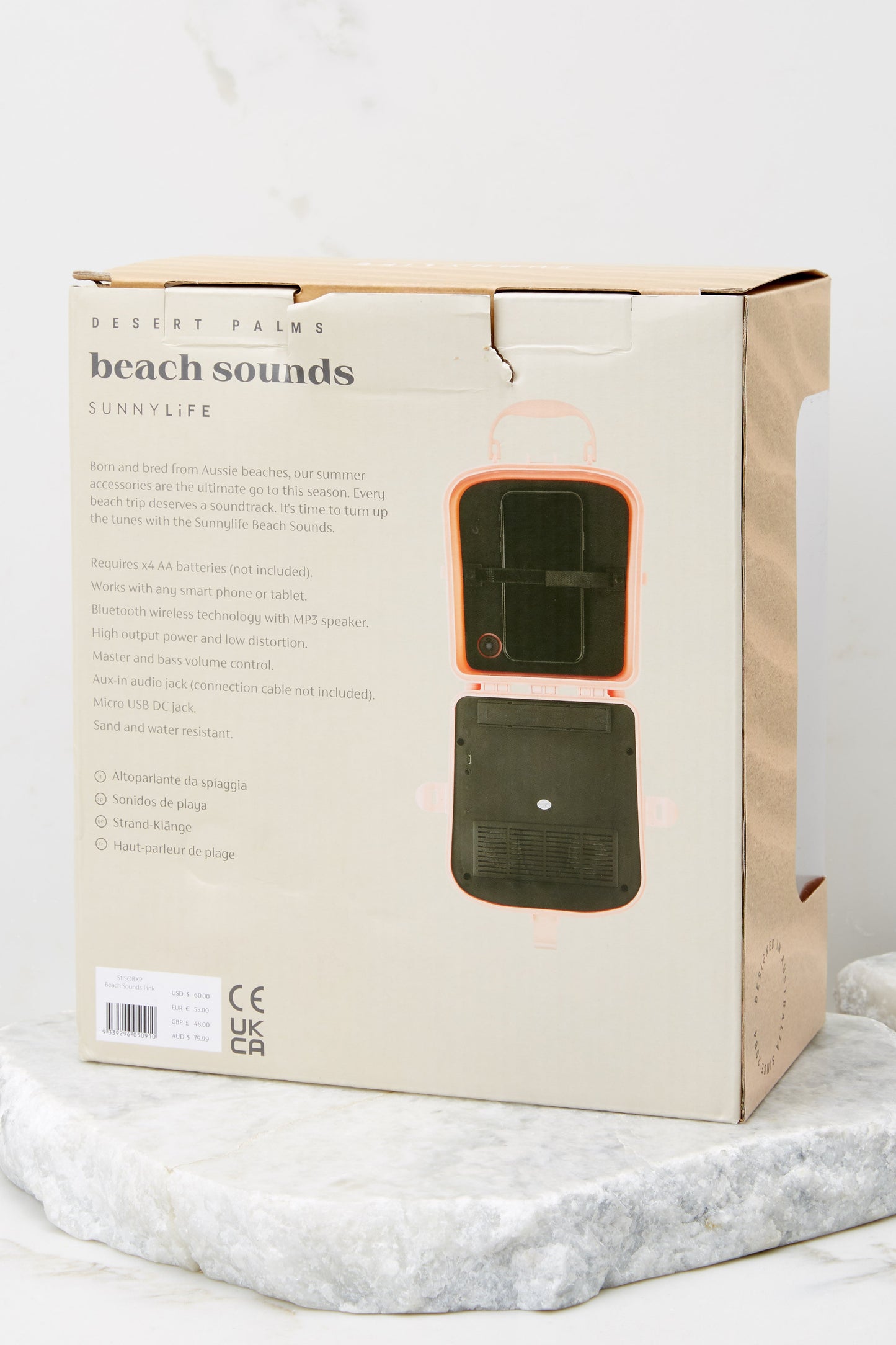 Beach Peachy Pink Sounds