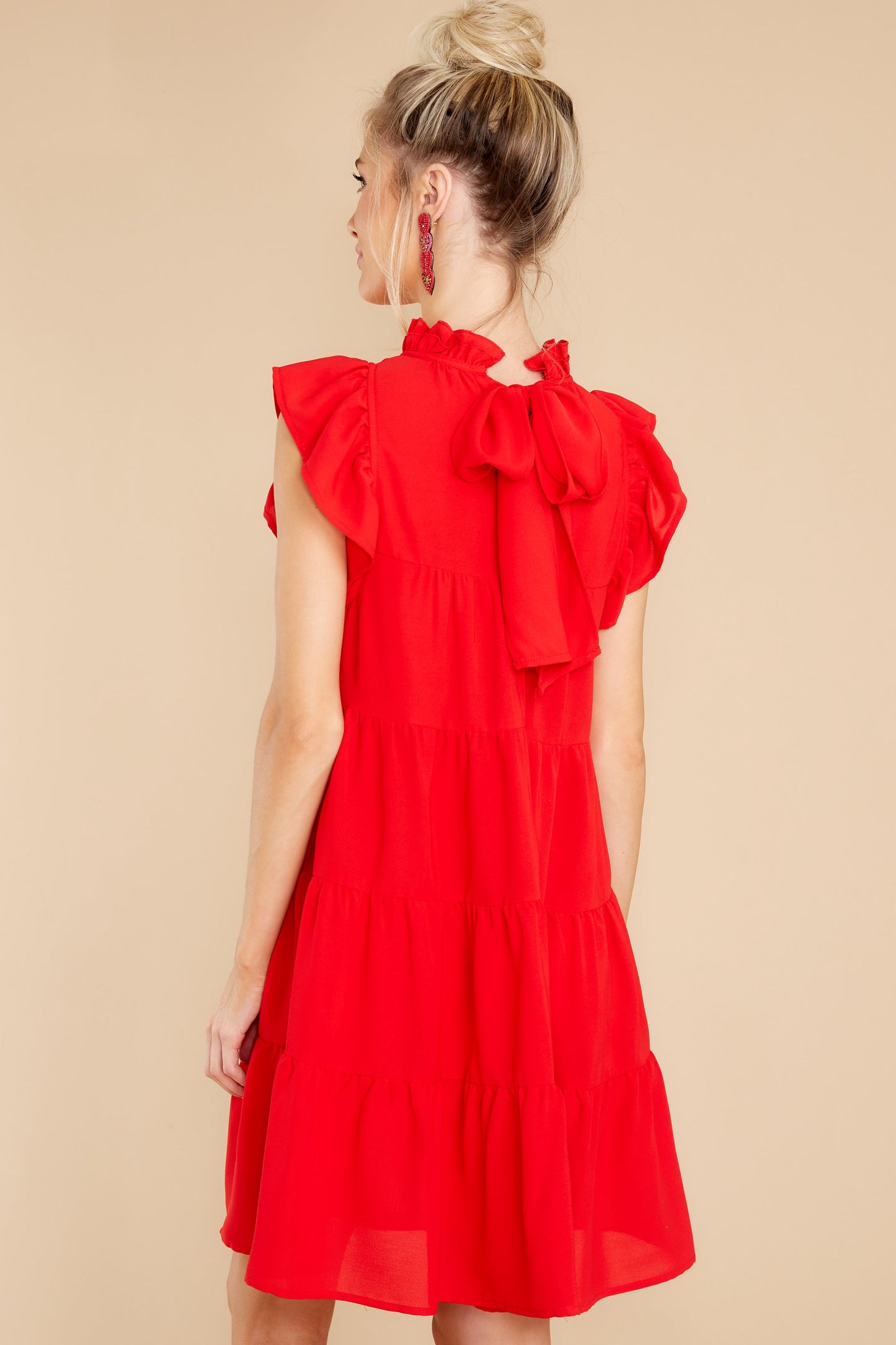 In A Heartbeat Red Dress