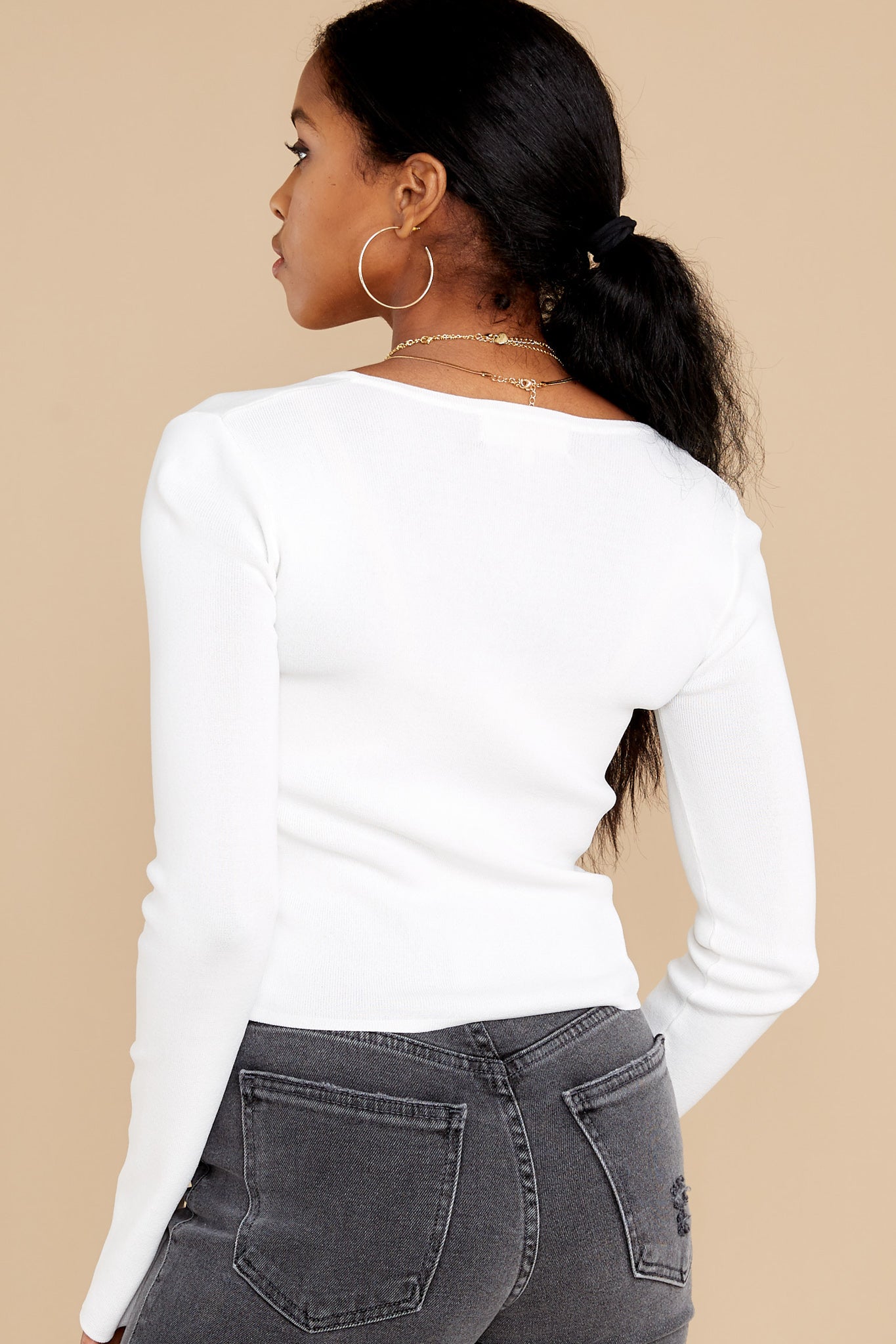 Change The Game White Top