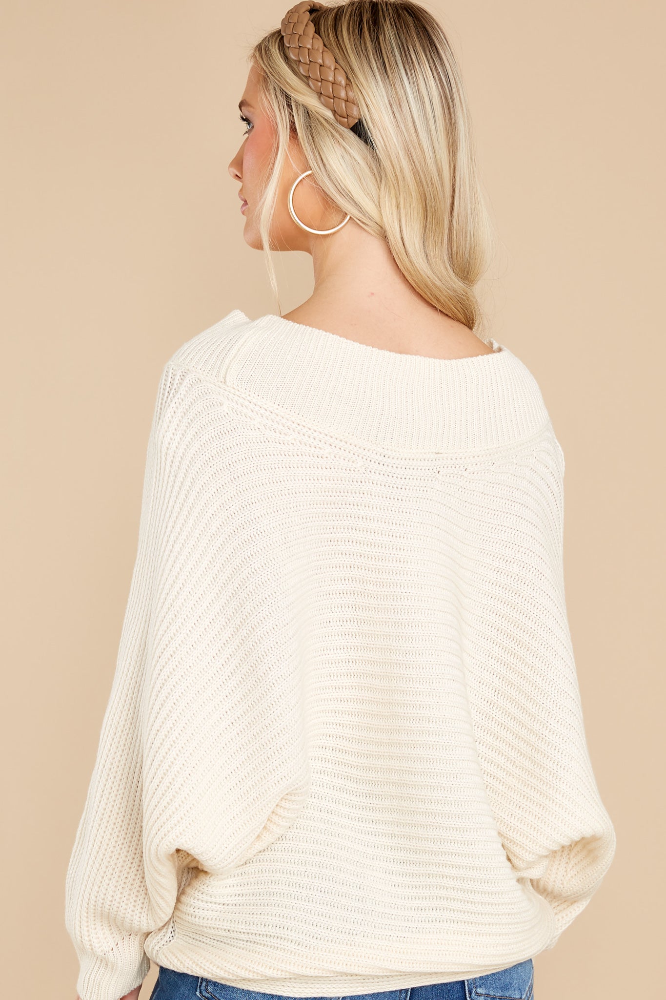 Heartwarming Feeling Ivory Sweater