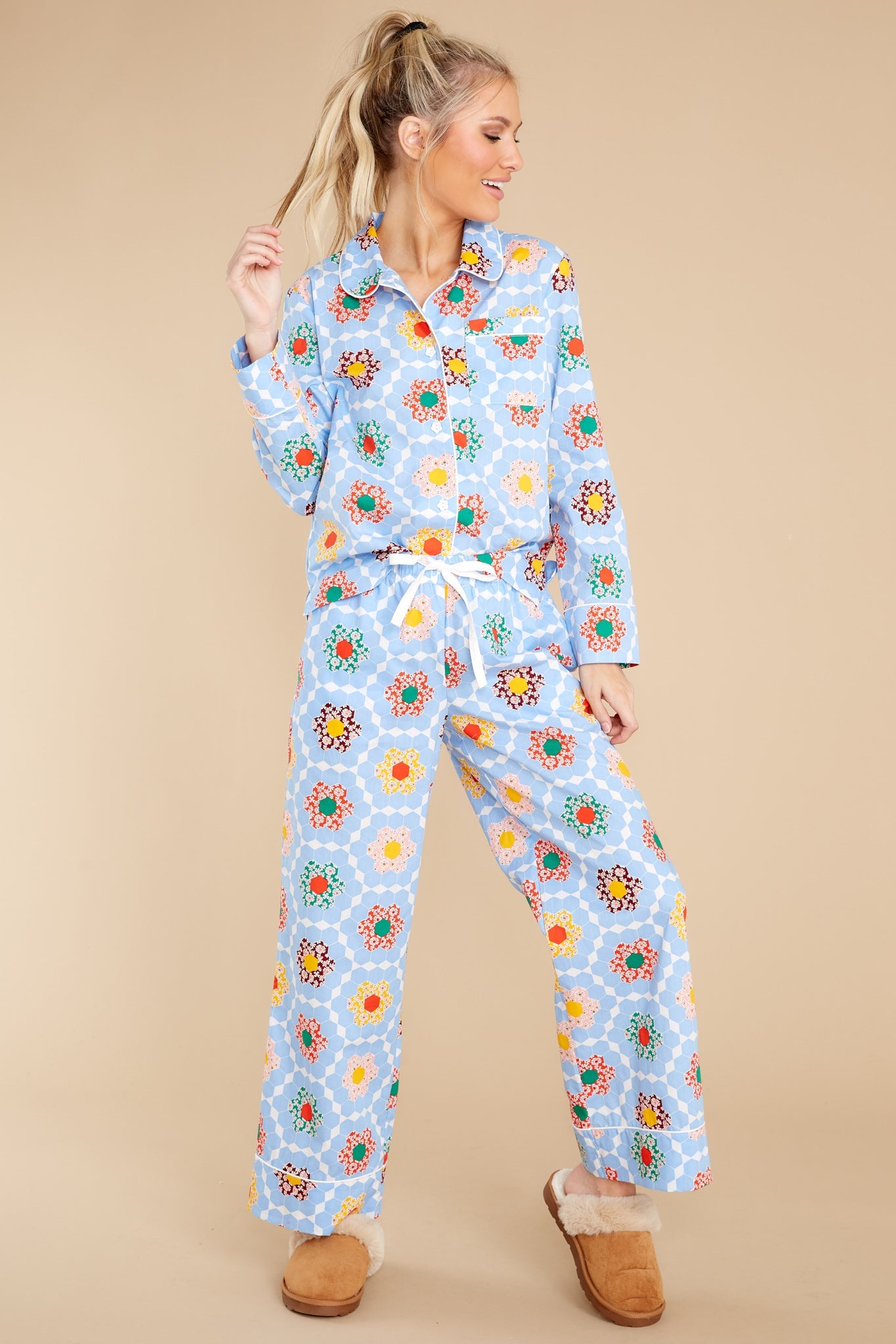 Leisure Patchwork Pants