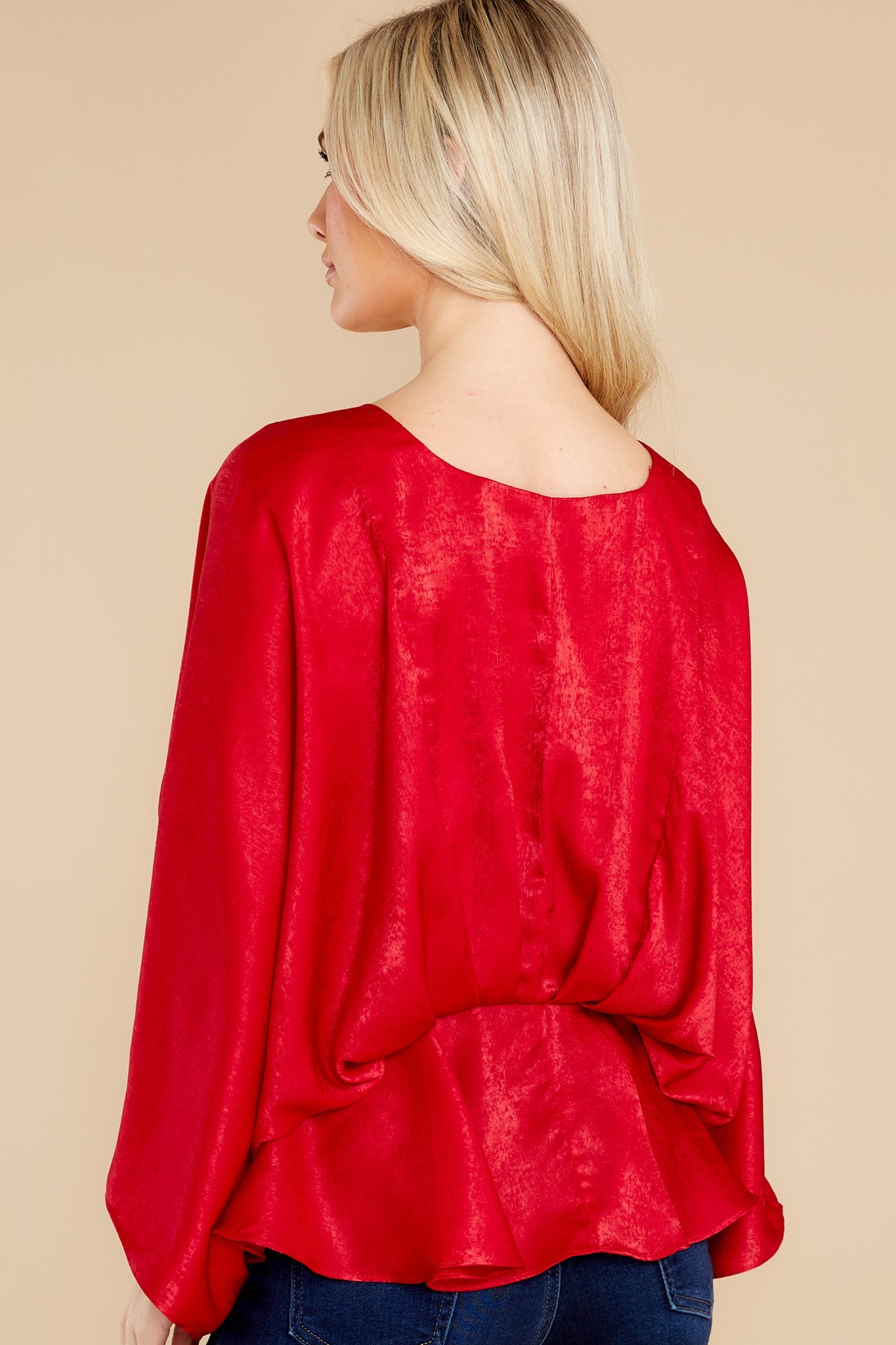All Of The Time Red Top