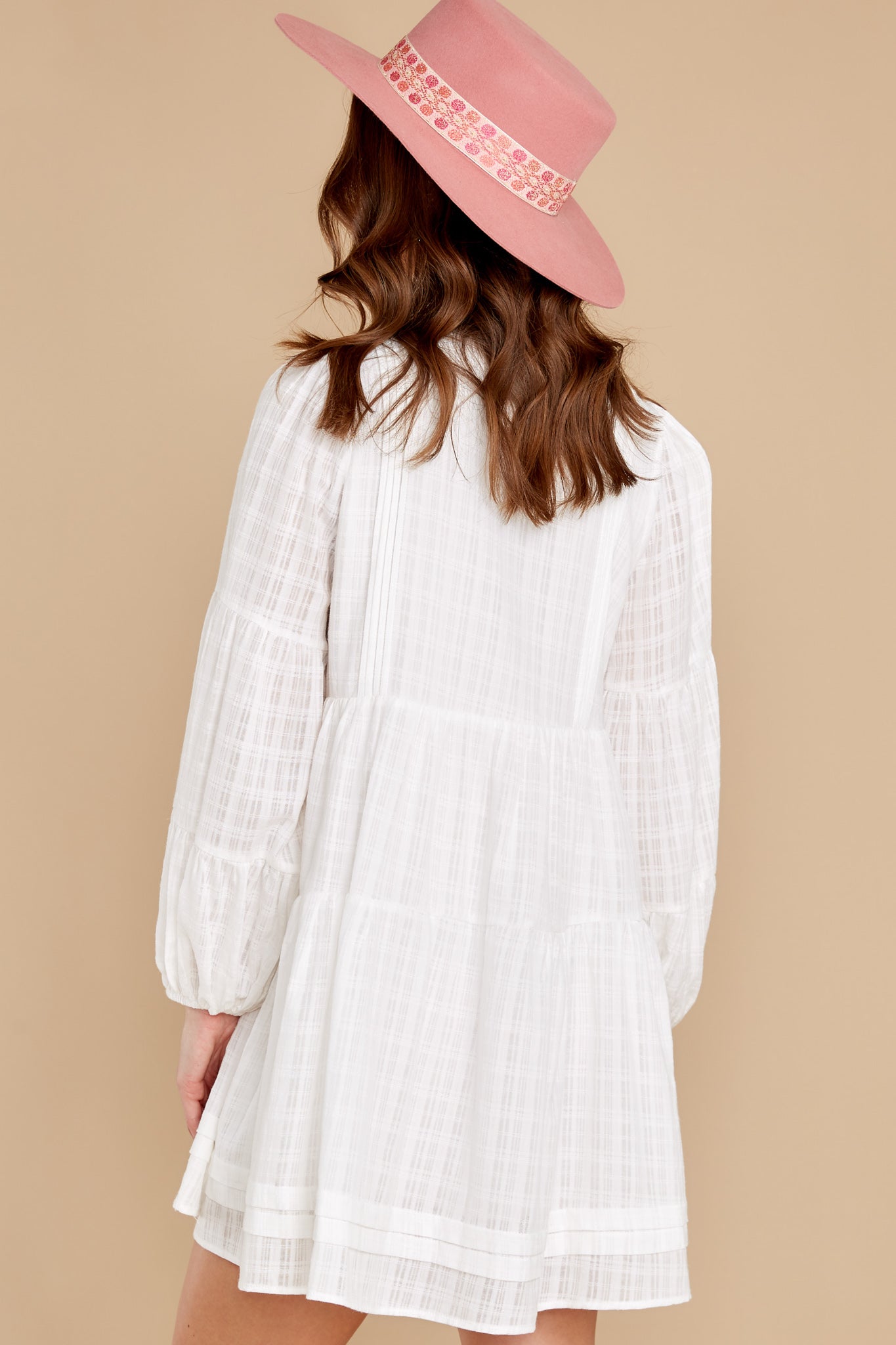 Matisse White Mini Smock