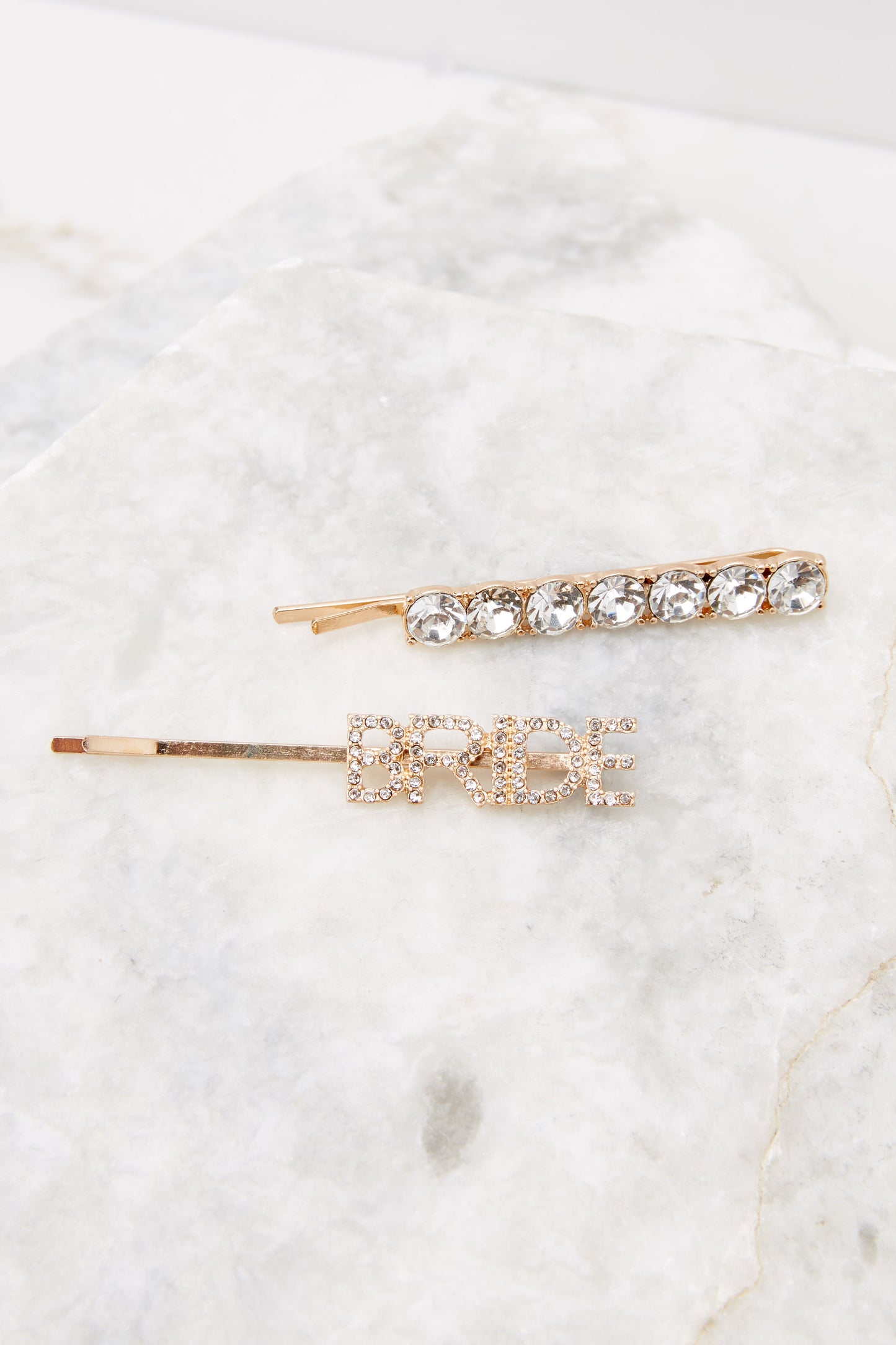 Tuck Away Your Worries Gold Hair Pins