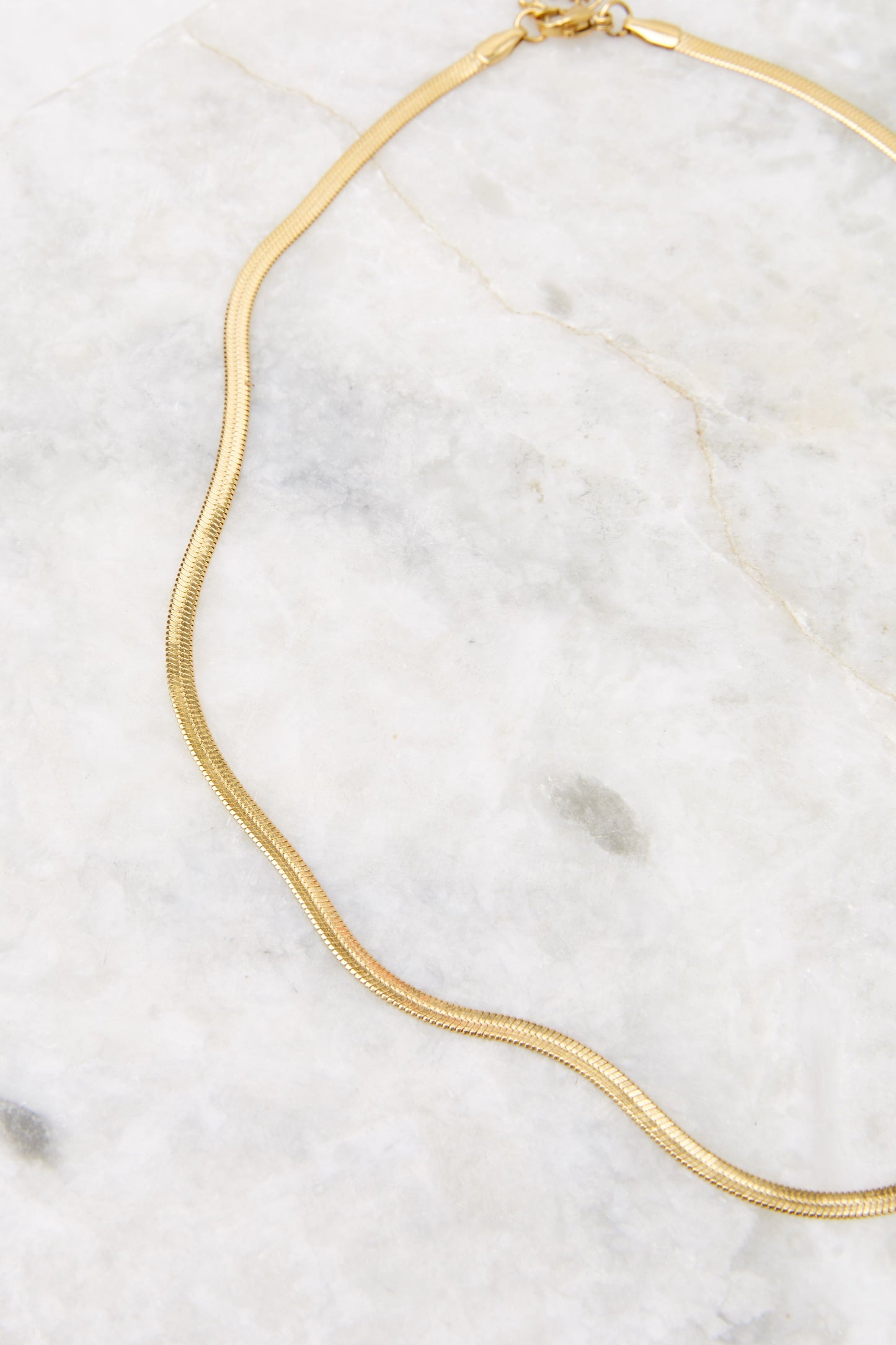 Retro Revival Gold Necklace