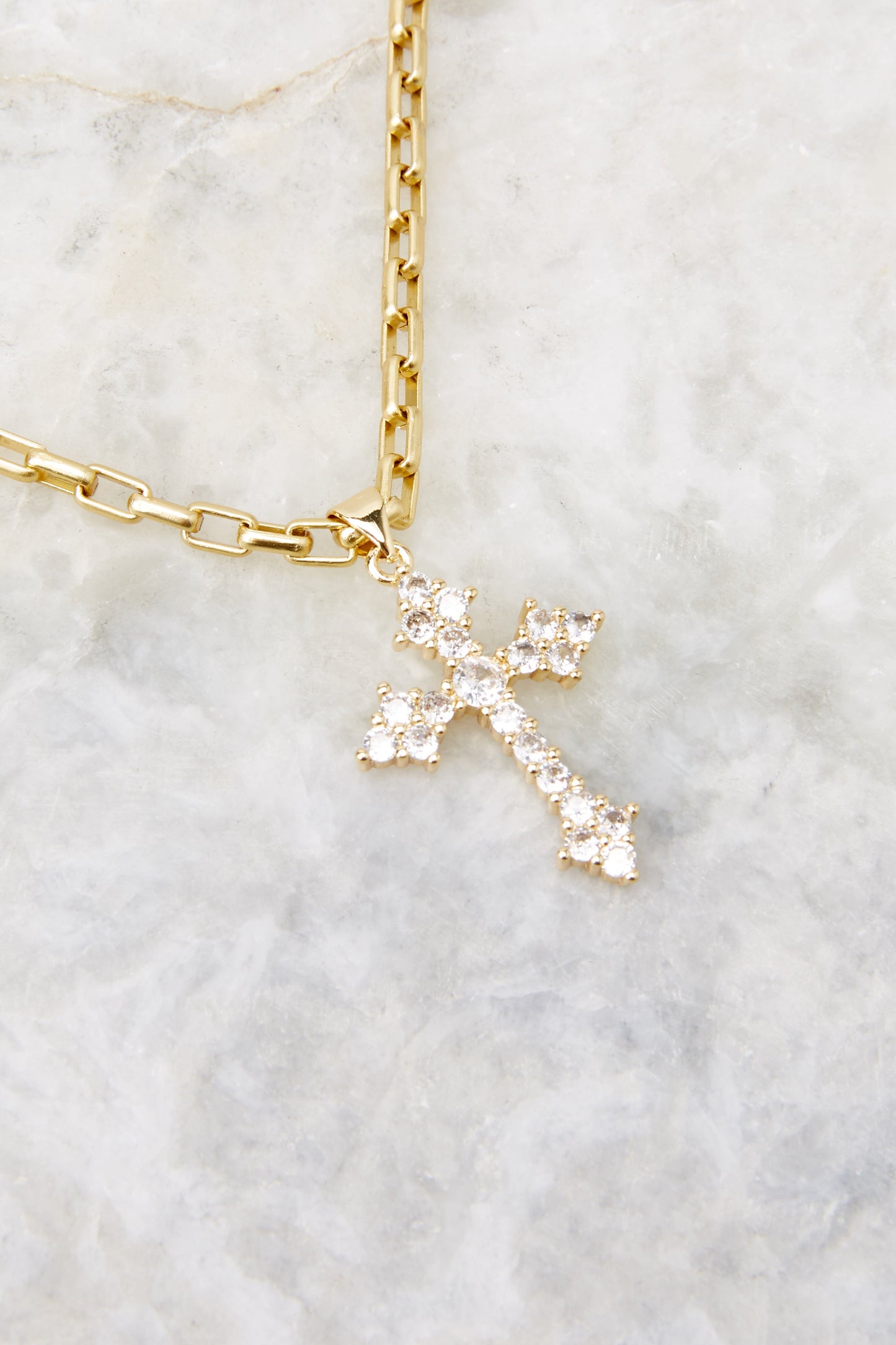 Starting With Me Gold Chain Necklace