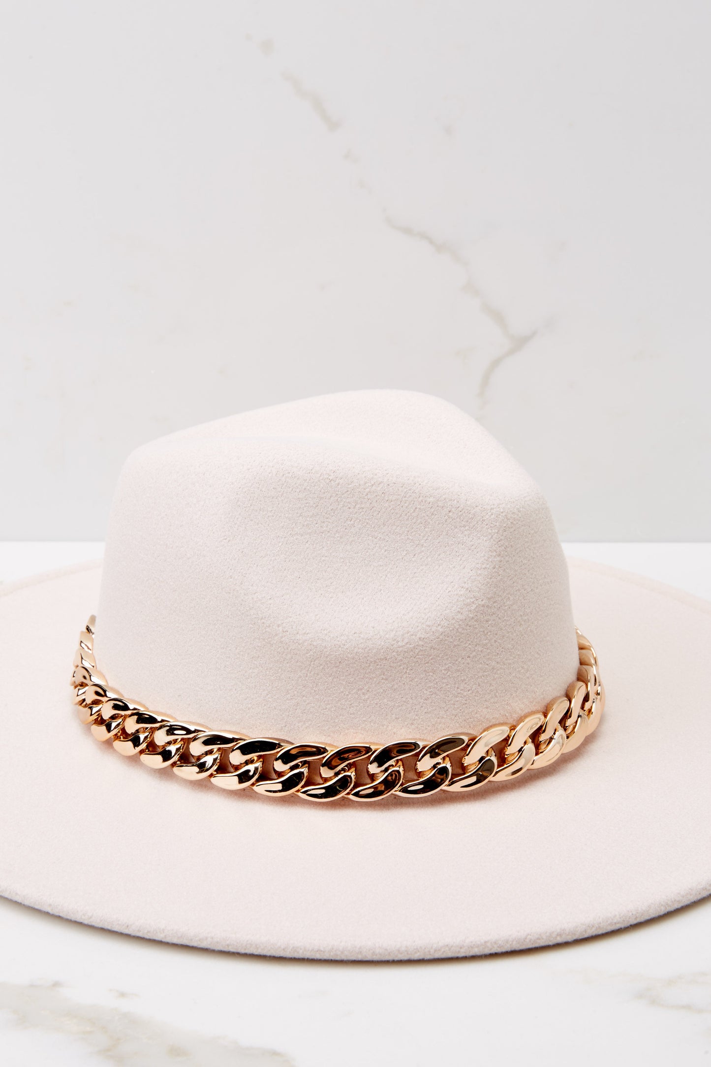 Like A Gold Digger Beige Hat