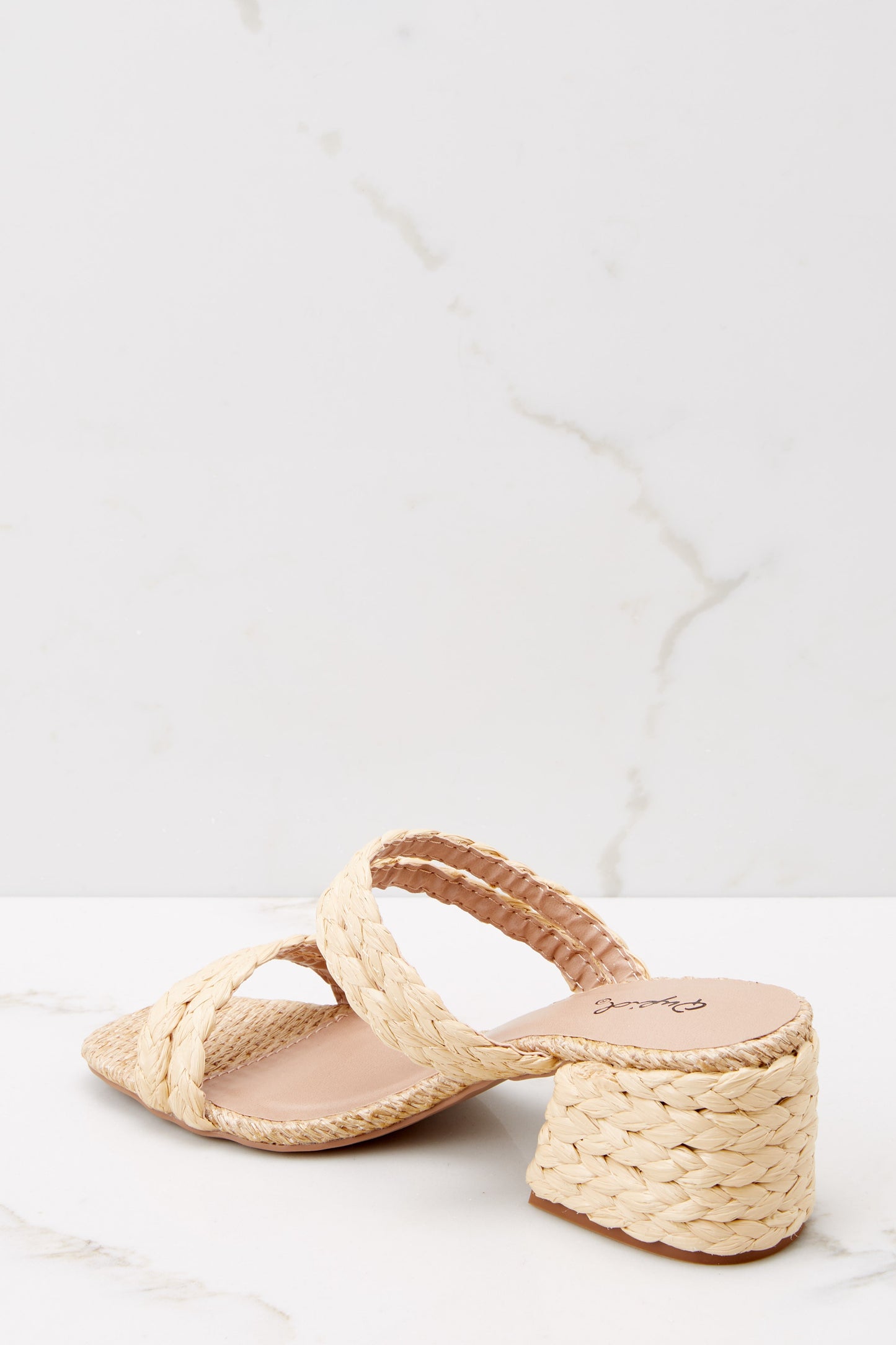 Expect The Best Natural Sandals