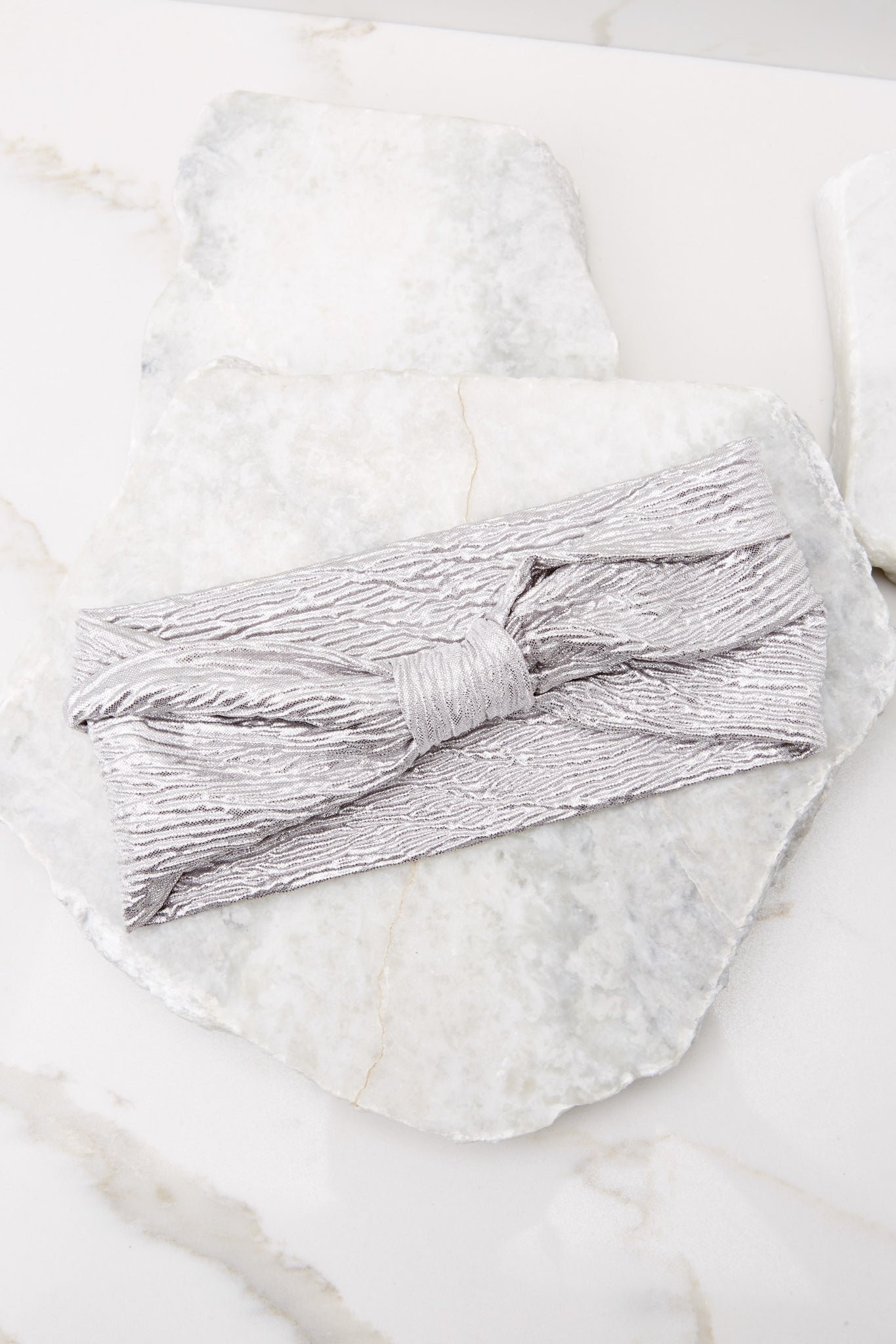 Fun Hair Don't Care Silver Headband