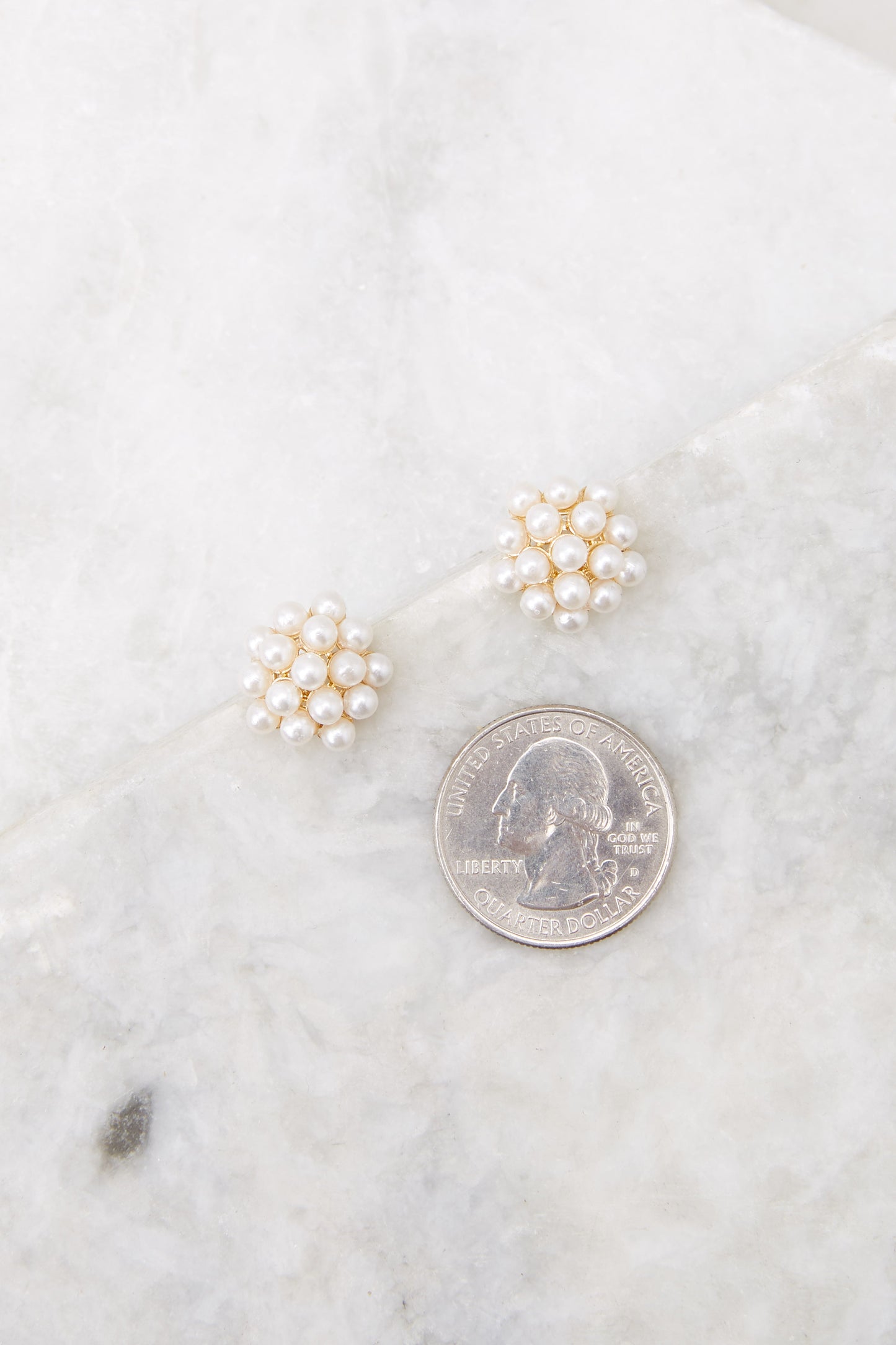 Prize Collection Gold Pearl Earrings