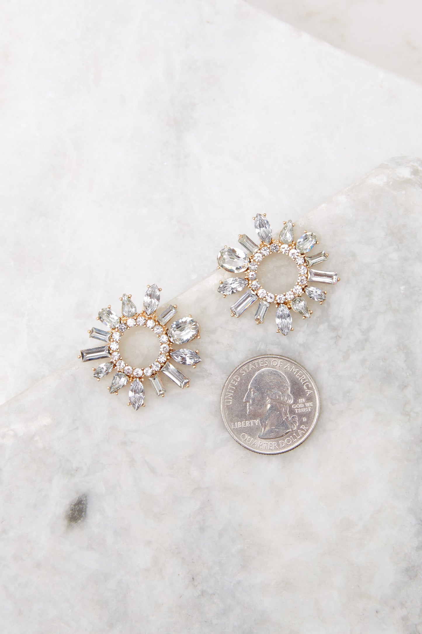 Special Invitation Silver Statement Earrings