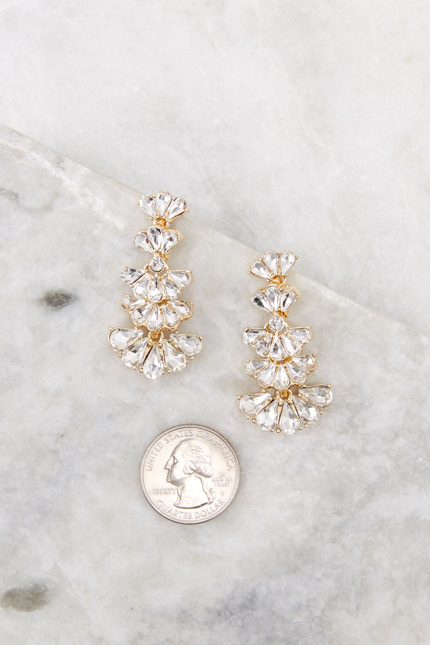 Pretty Impressive Gold Earrings