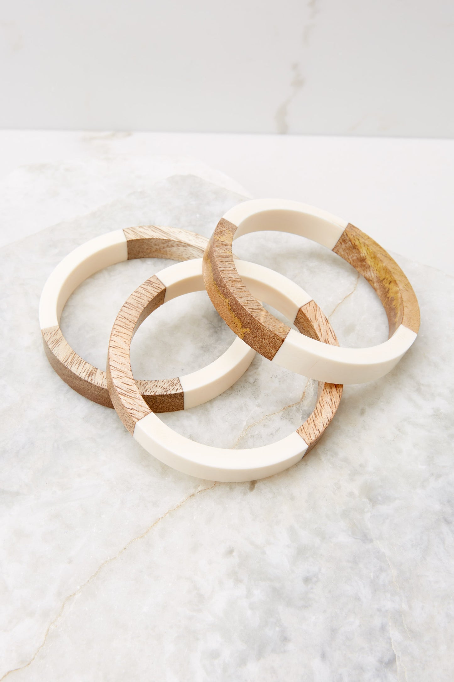 Cool Trends Ivory And Brown Bracelet