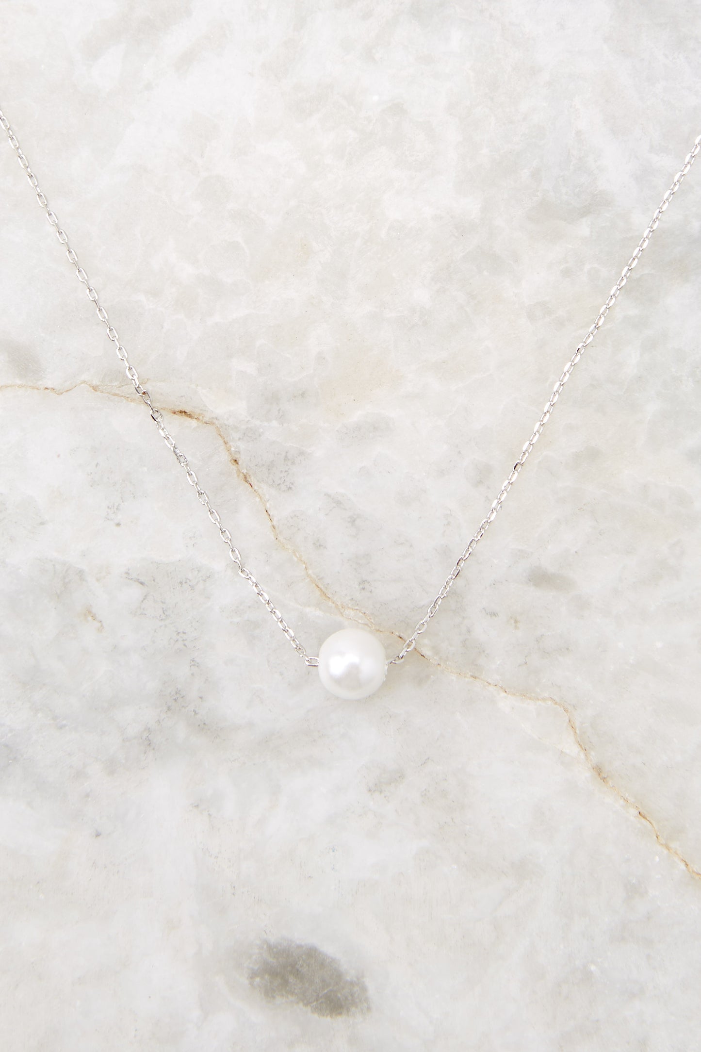 Shining Example Silver Necklace