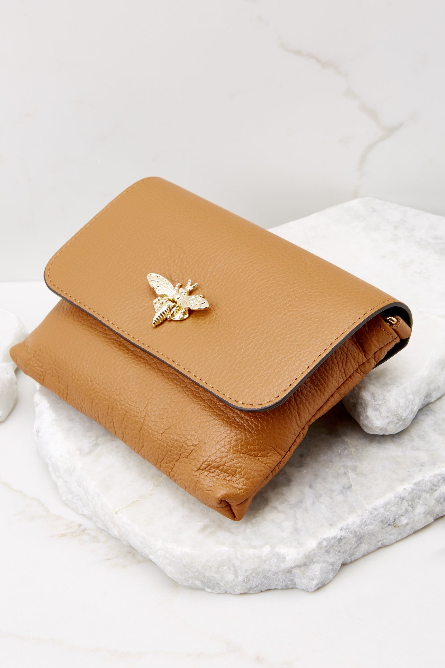 Work Smarter Tan Leather Bag