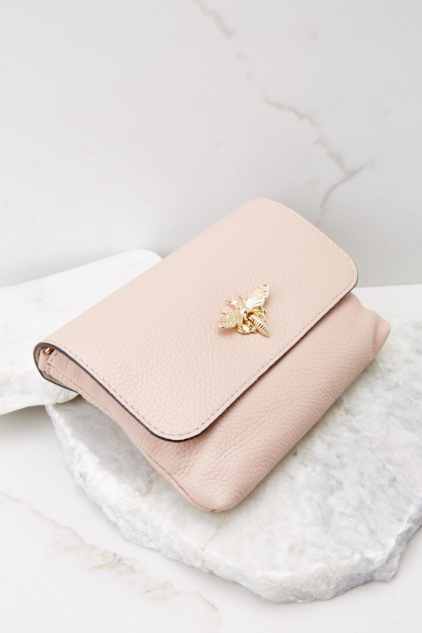 Work Smarter Blush Leather Bag