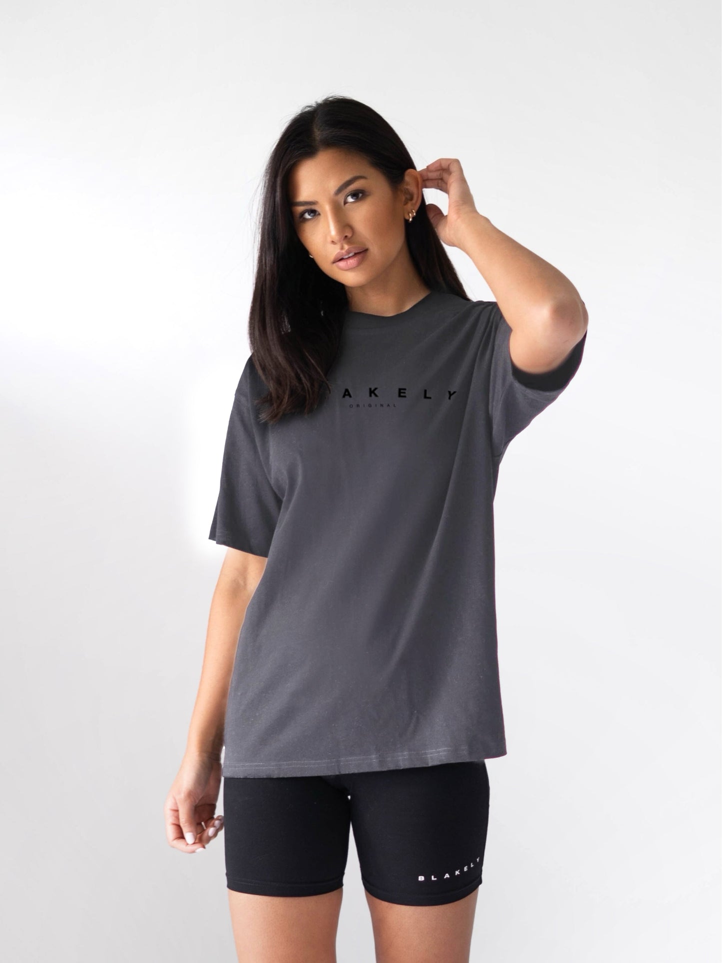 Element Women's Oversized T-Shirt - Charcoal