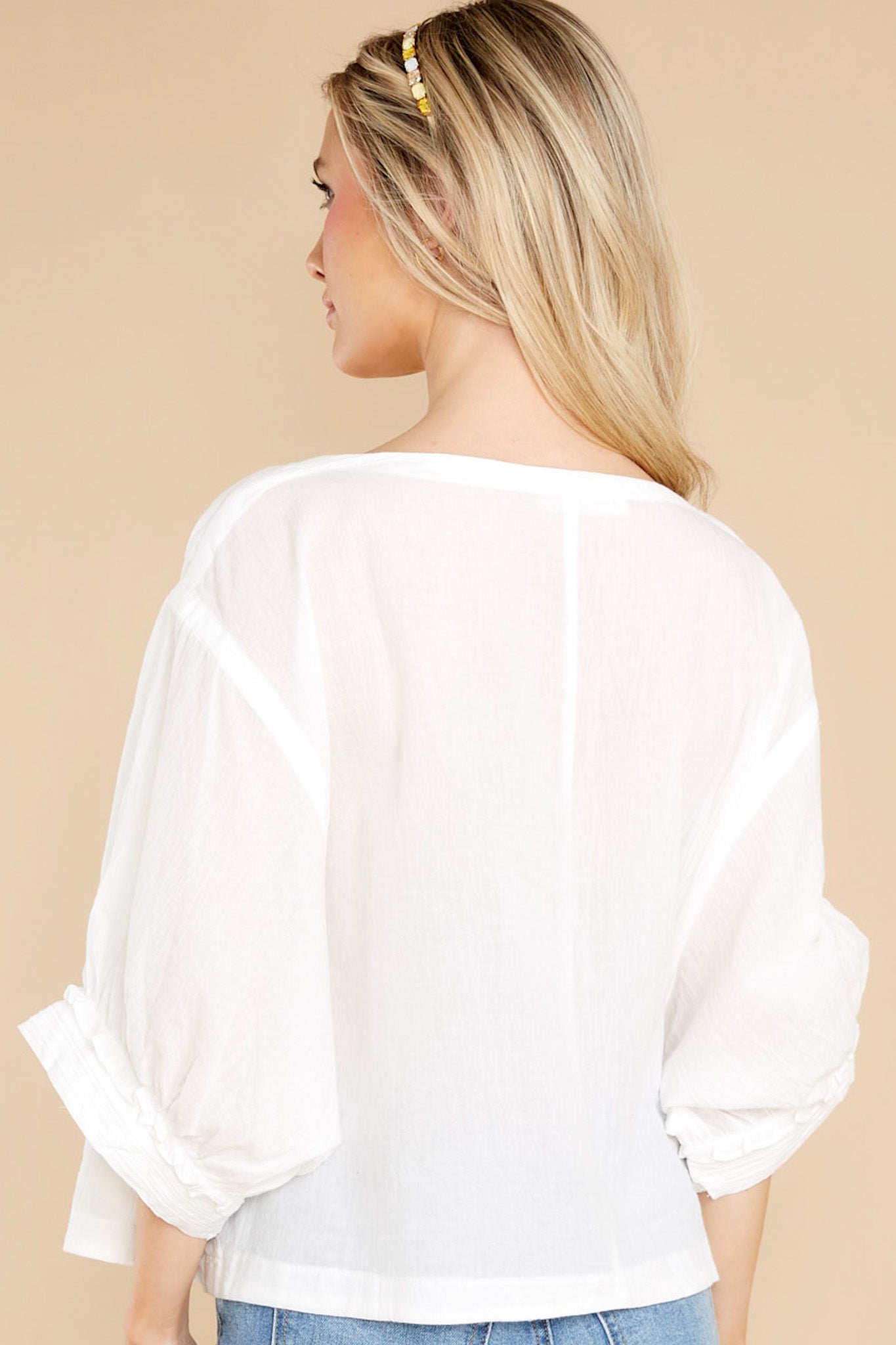 Girl Of Summer White Top