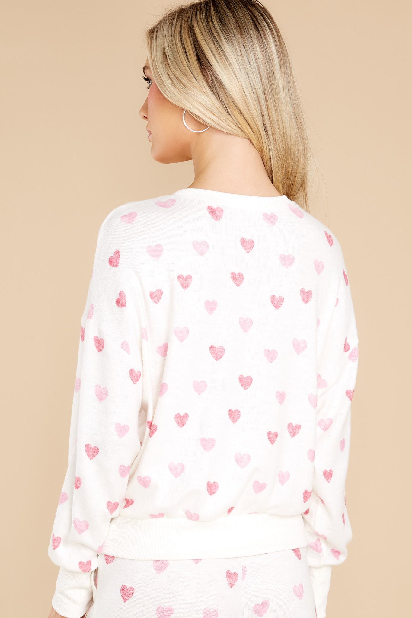 Izzie Bone Heart Long Sleeve Top