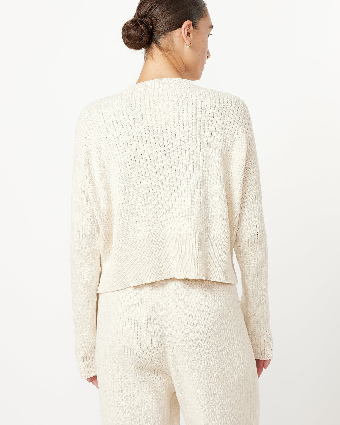 Cotton Sweater in Natural