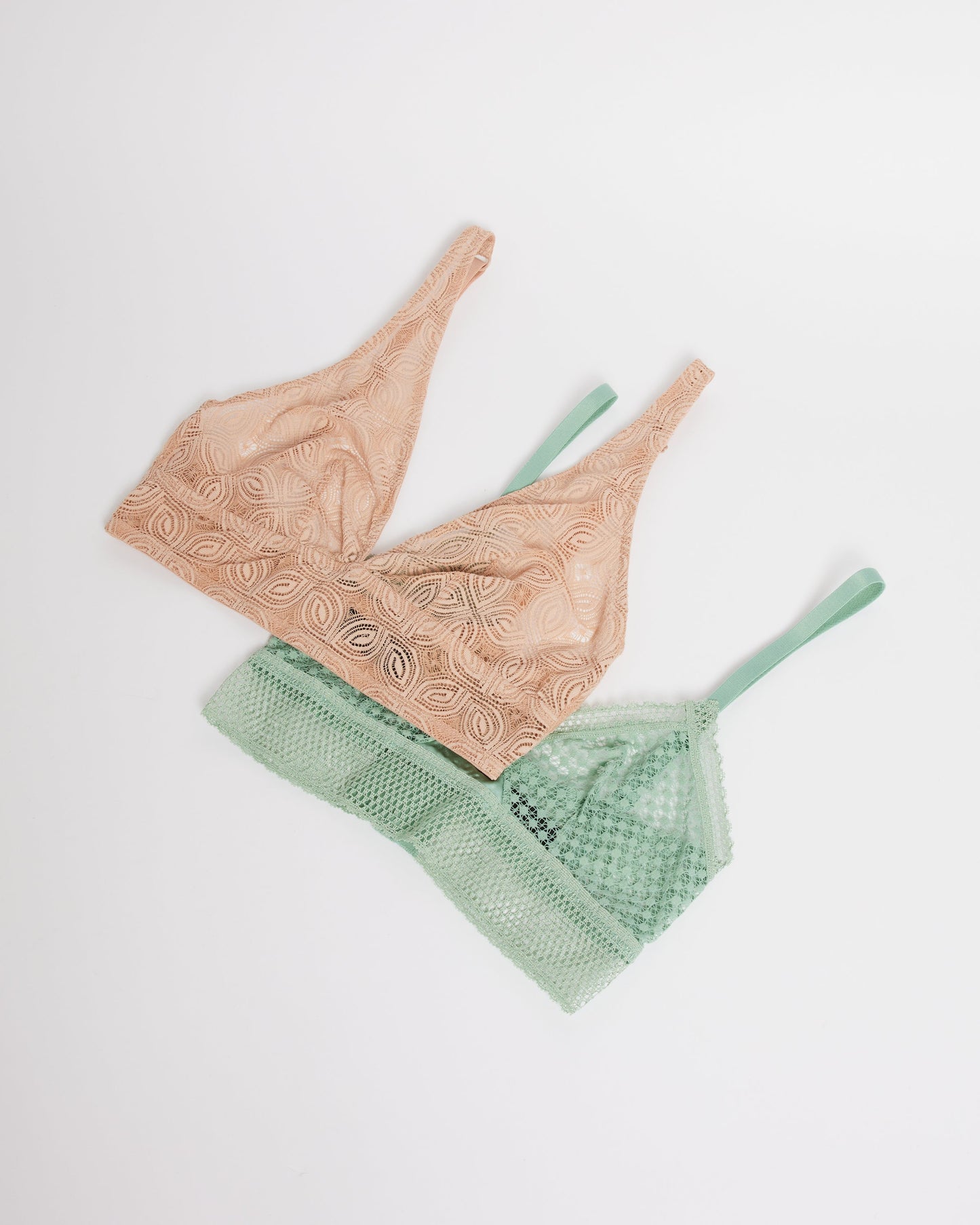 Mariposa Soft Plunge Bra in Blush