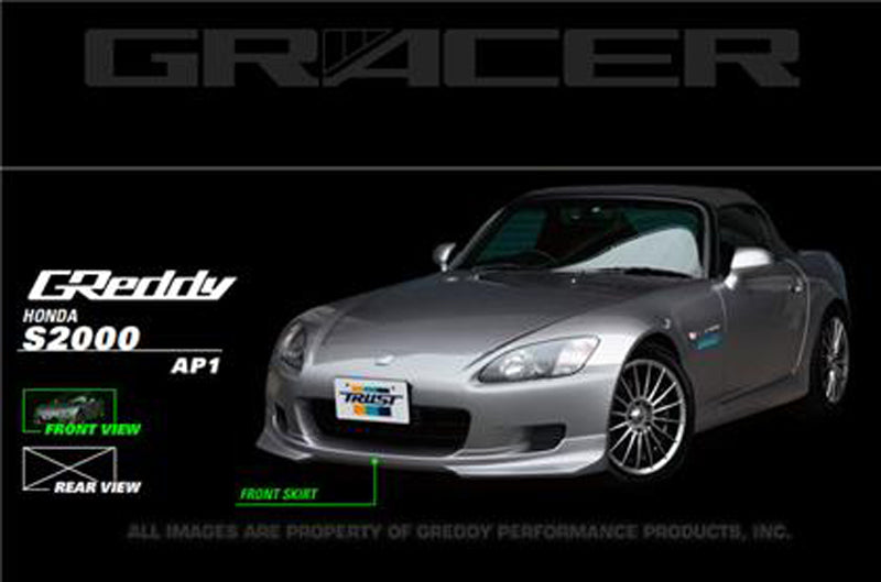 GReddy Urethane Front Lip Spoiler for 00-03 Honda S2000 (gre17050081)