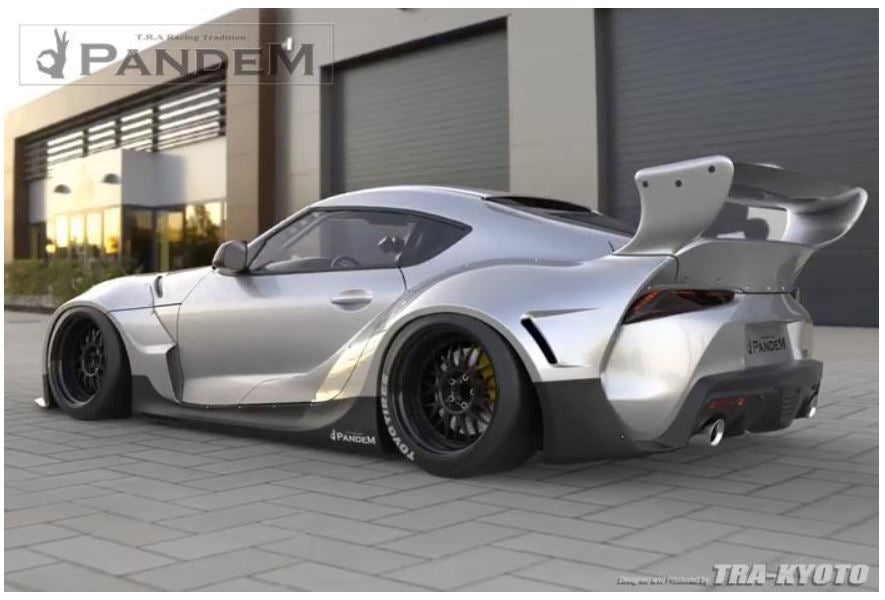 GReddy 2019+ Toyota Supra A90 Pandem RB Complete Wide Body Aero Kit w/ Wing (gre66910400)