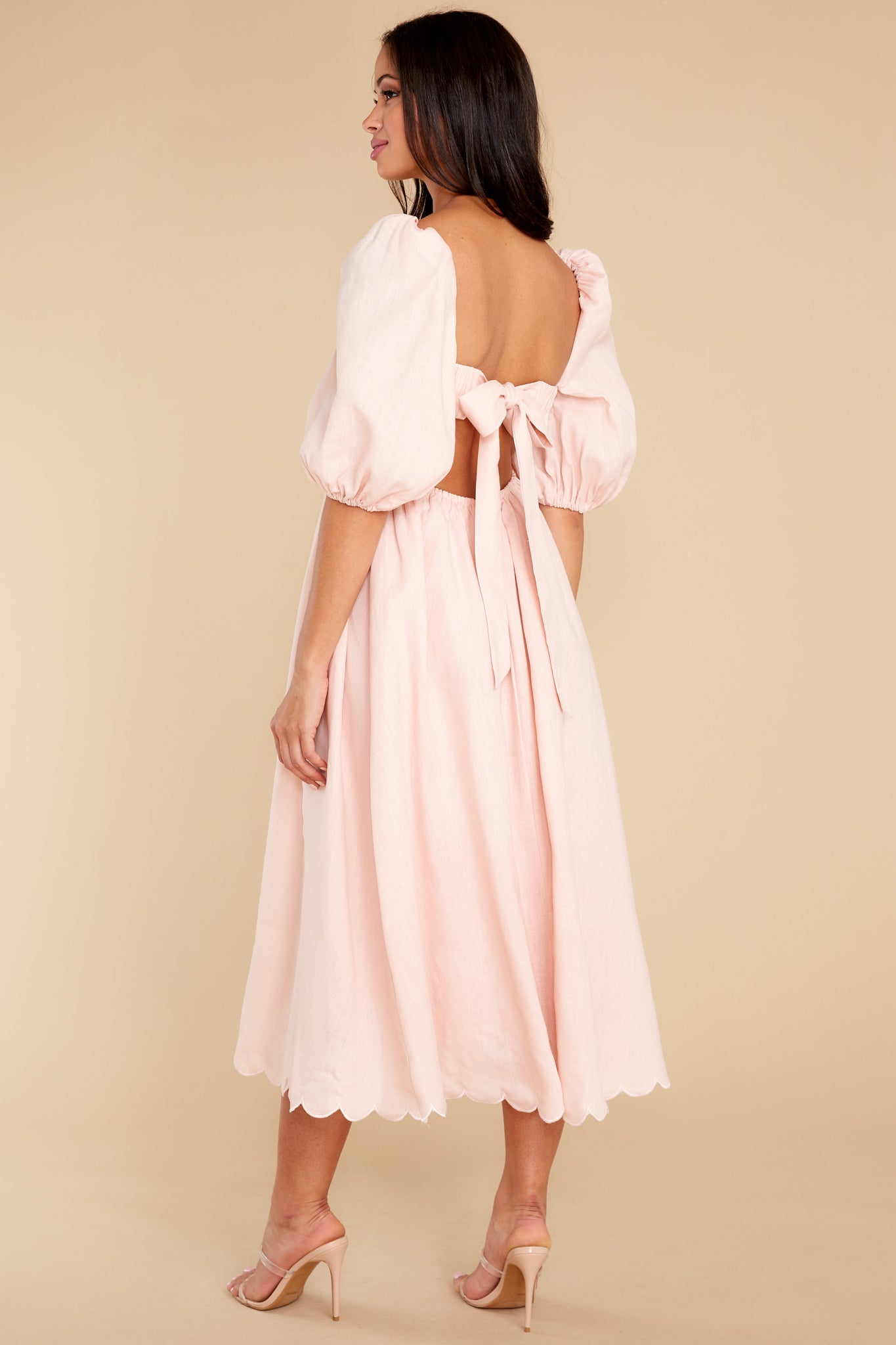 Endless Romance Blush Midi Dress