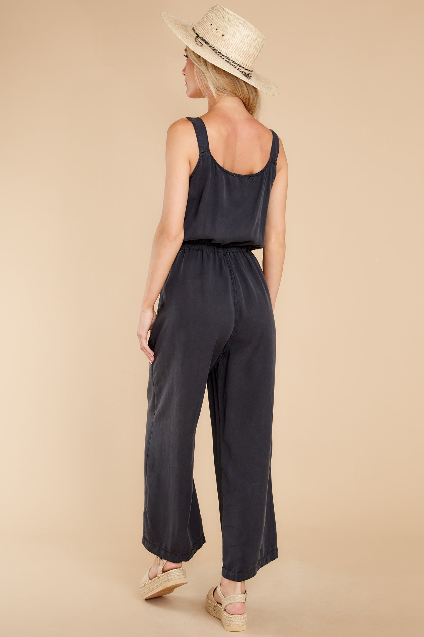 Humble Beginnings Black Jumpsuit