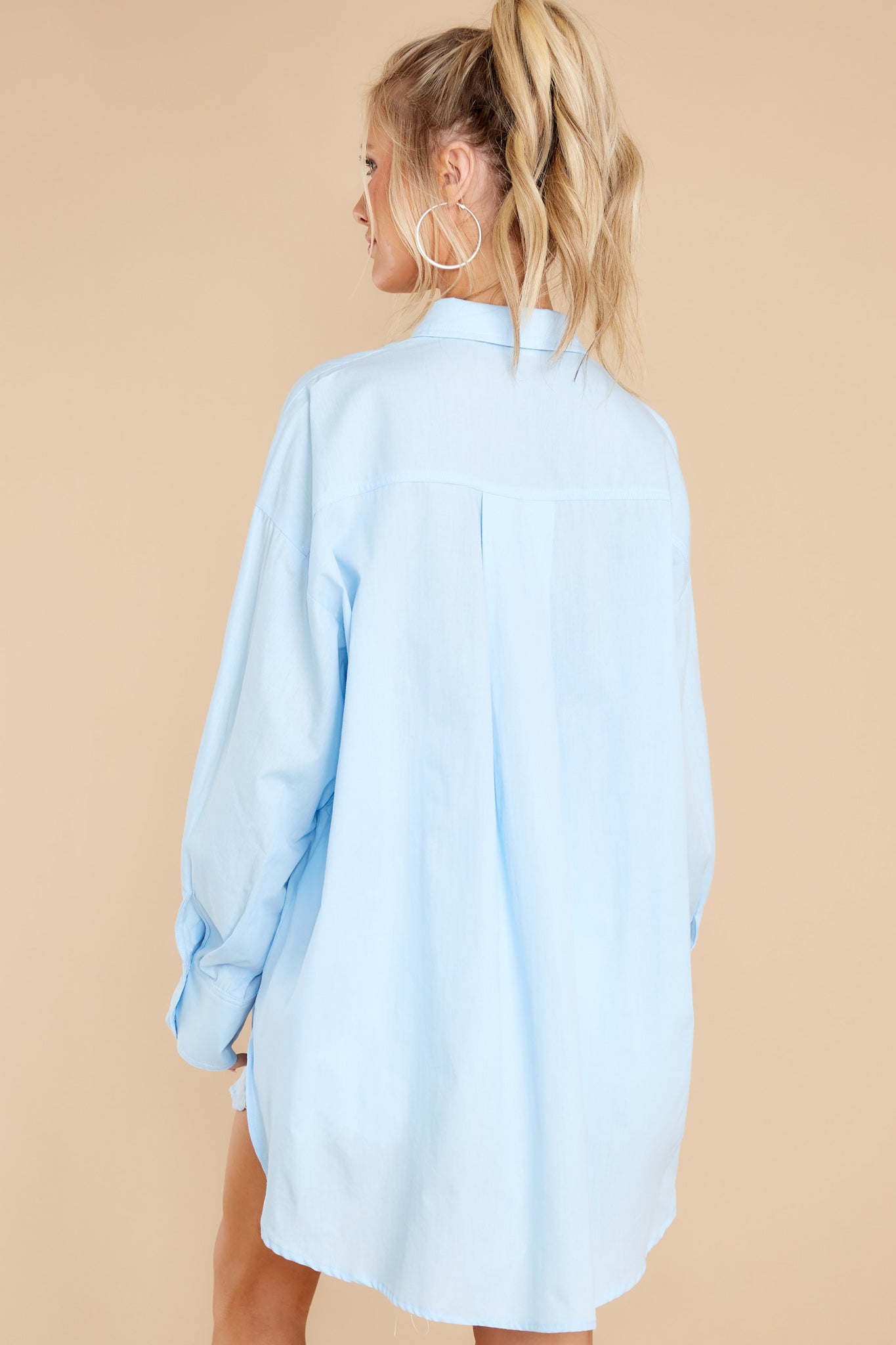 Mystery Love Light Blue Top