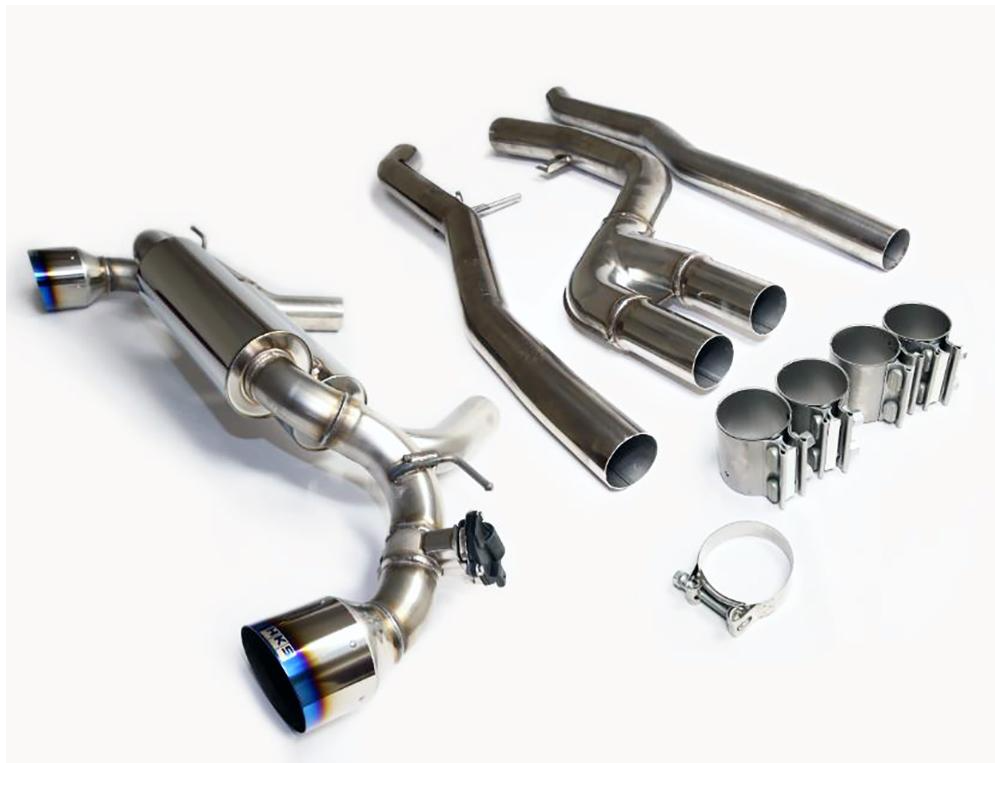 HKS 2020+ Toyota GR Supra w/o OPF Dual Muffler Cat-Back System (hks31014-KT001)