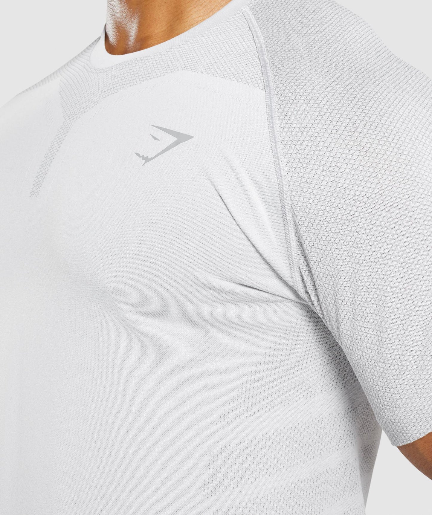 Gymshark 315 T-Shirt - Light Grey/Smokey Grey