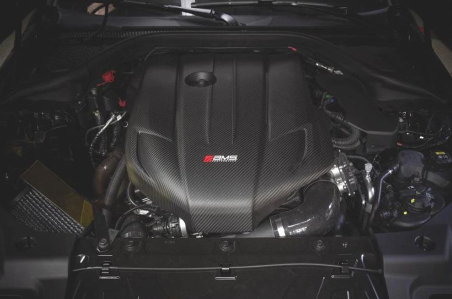 AMS 2020+ Toyota GR Supra Carbon Fiber Engine Cover (amsAMS.38.06.0001-1)