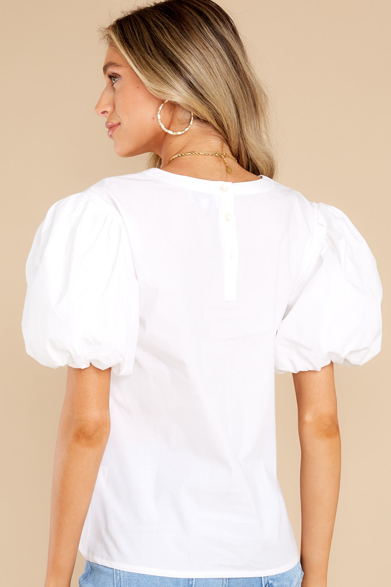 Annie White Top