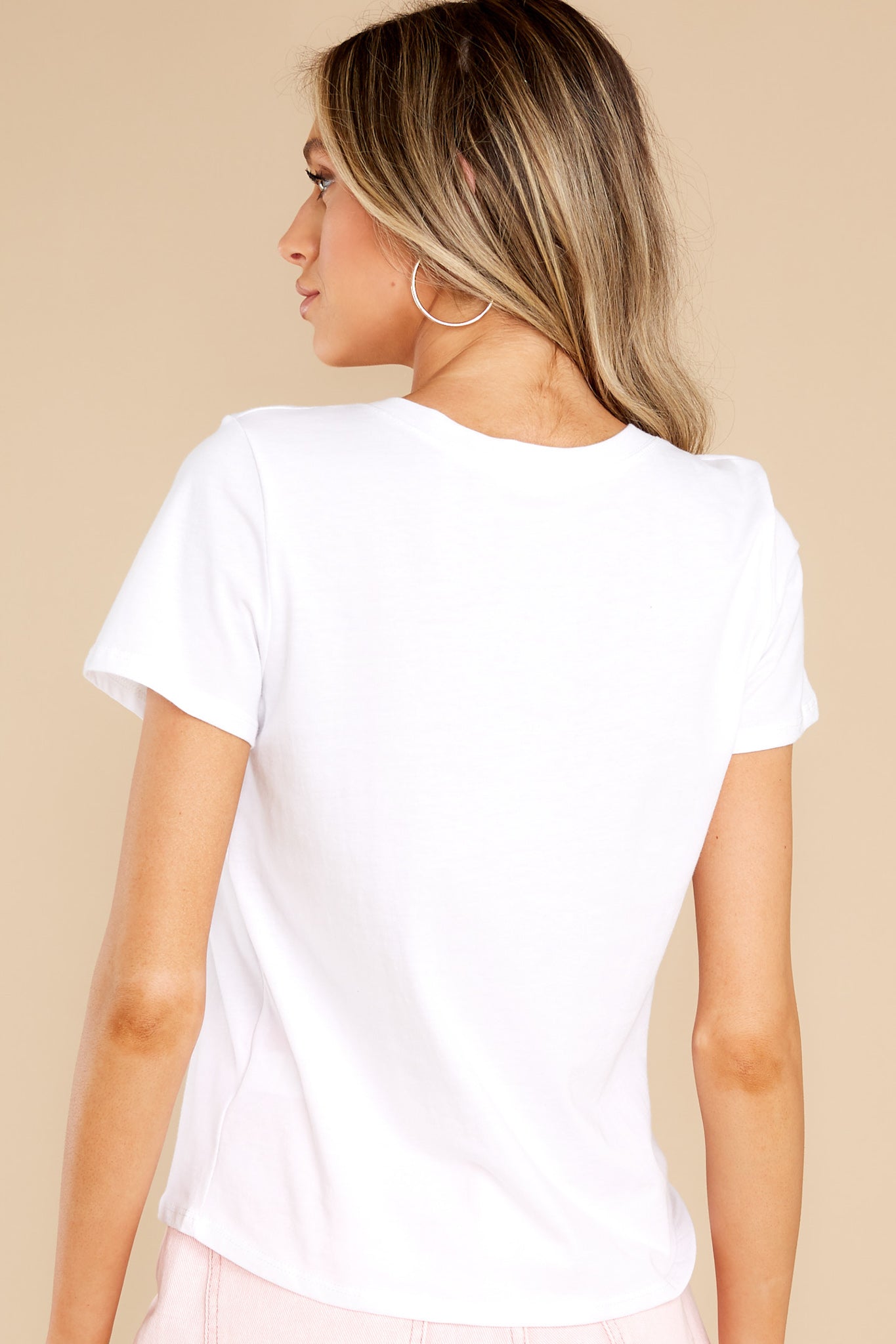Hot Off The Press White Tee