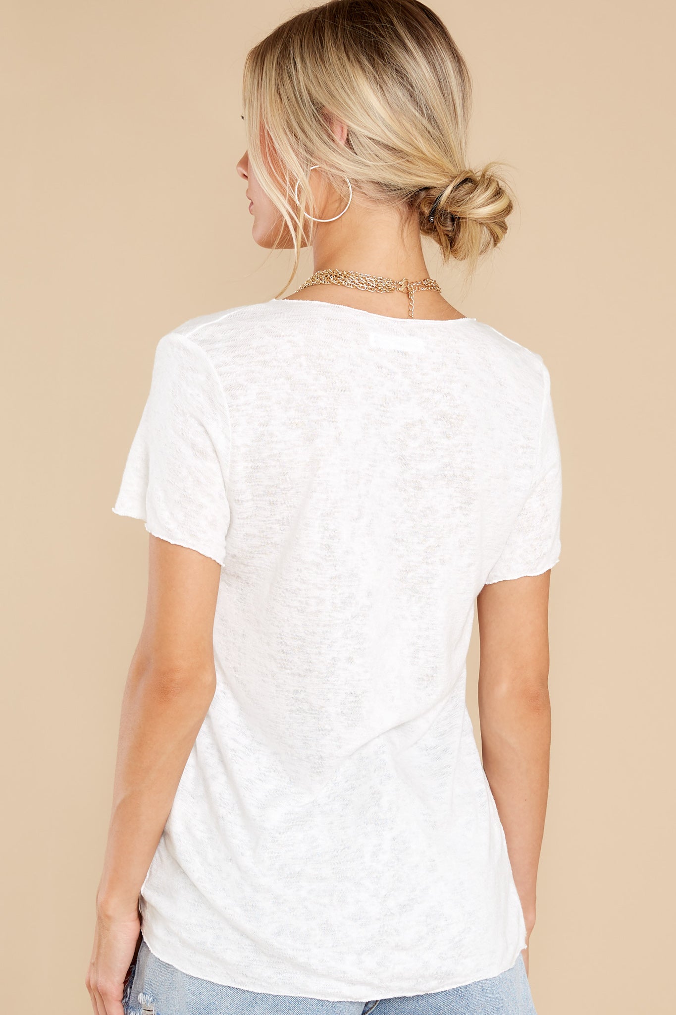 It's All About Simplicity White Top