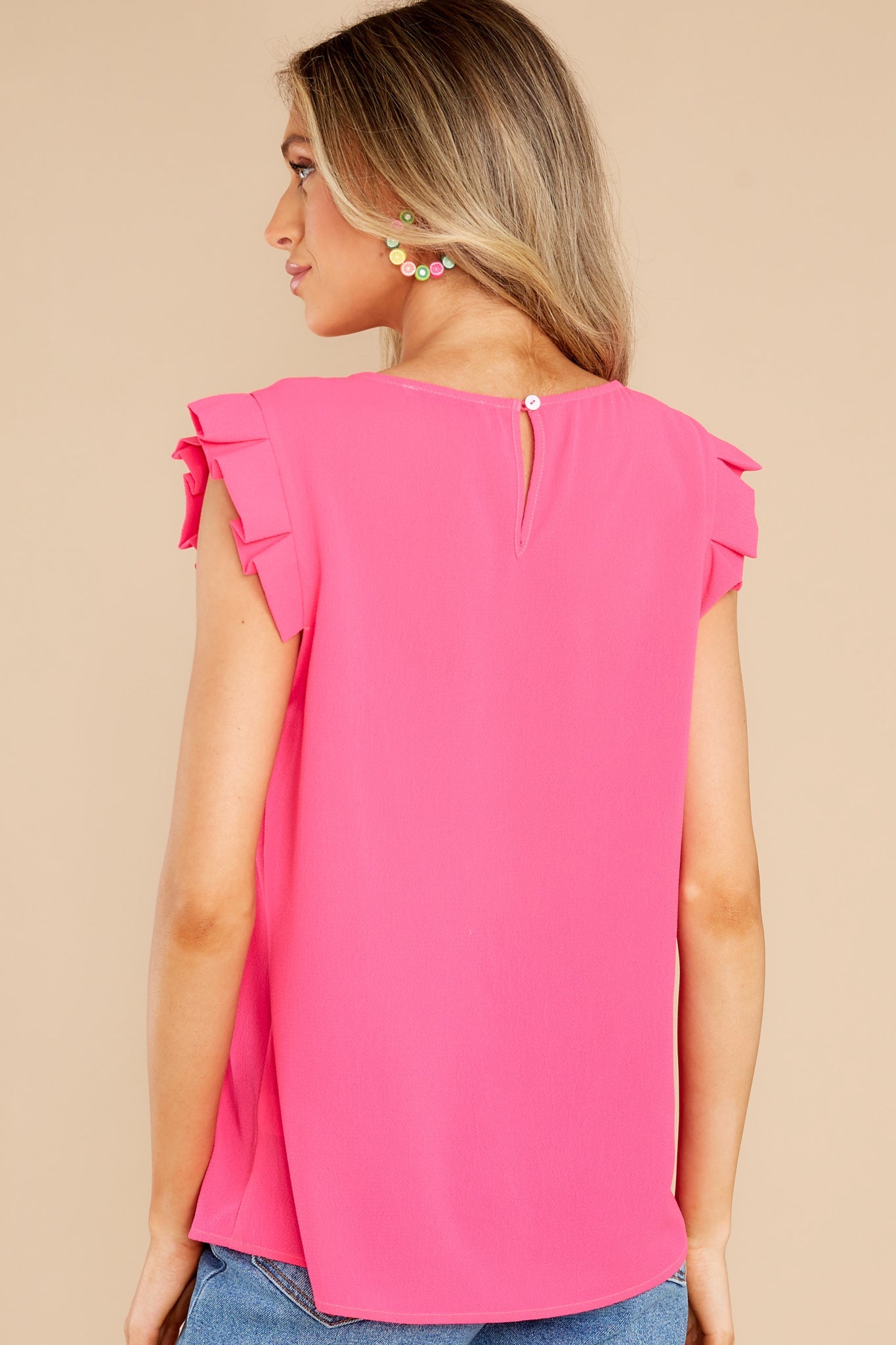 Bold Imagination Hot Pink Top