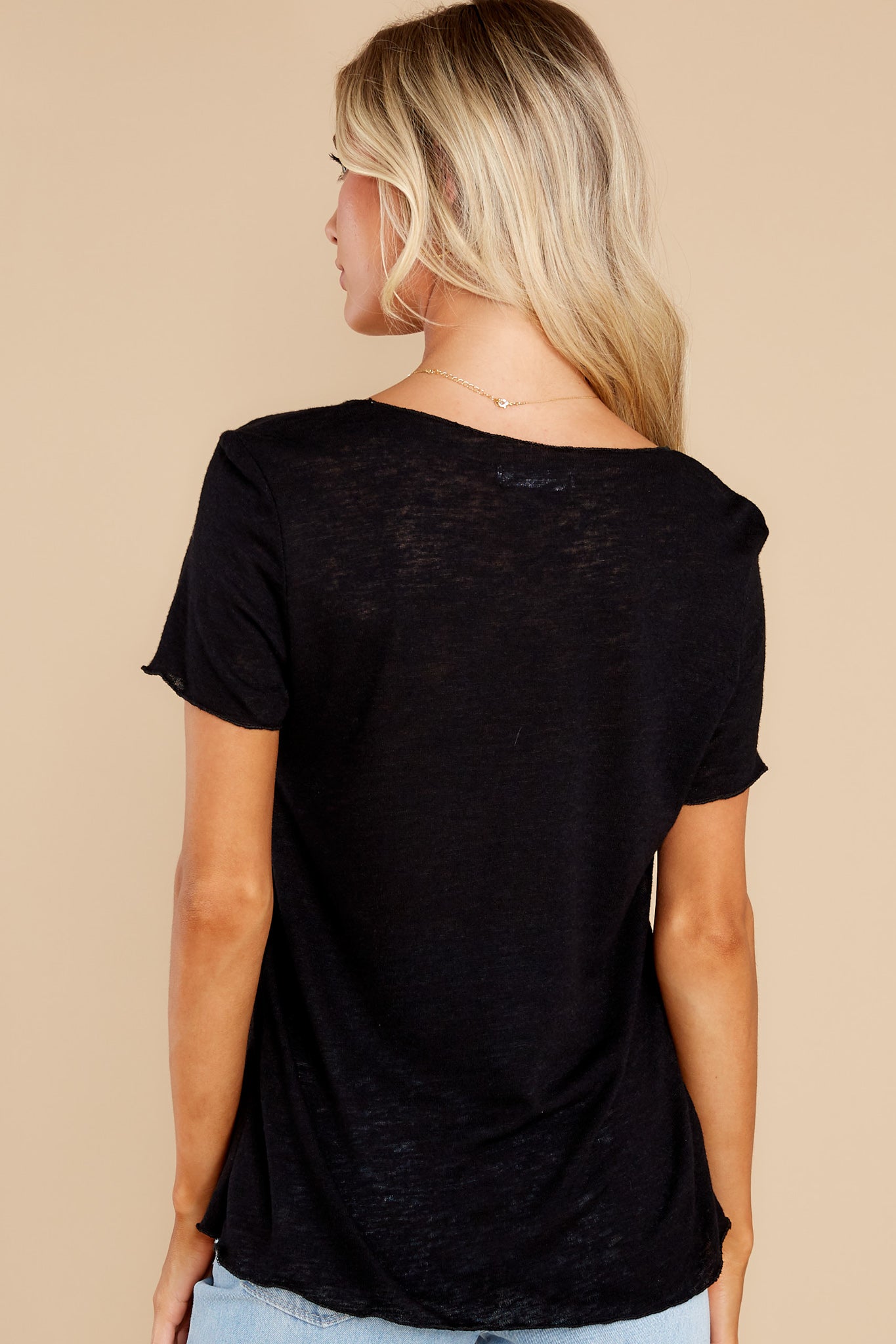 It's All About Simplicity Black Top