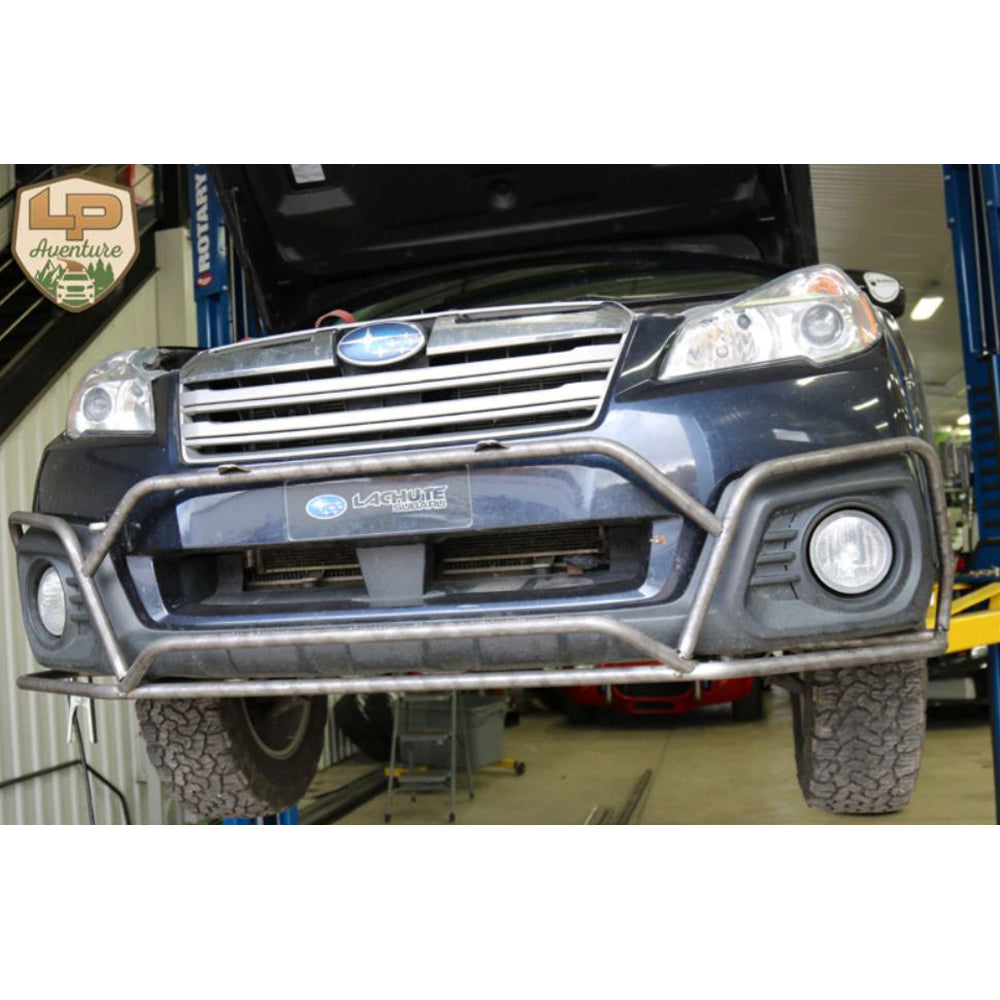 LP Aventure 13-14 Subaru Outback Big Bumper Guard - Bare (lpaFLP-OBA-13-GUARD-B-B)