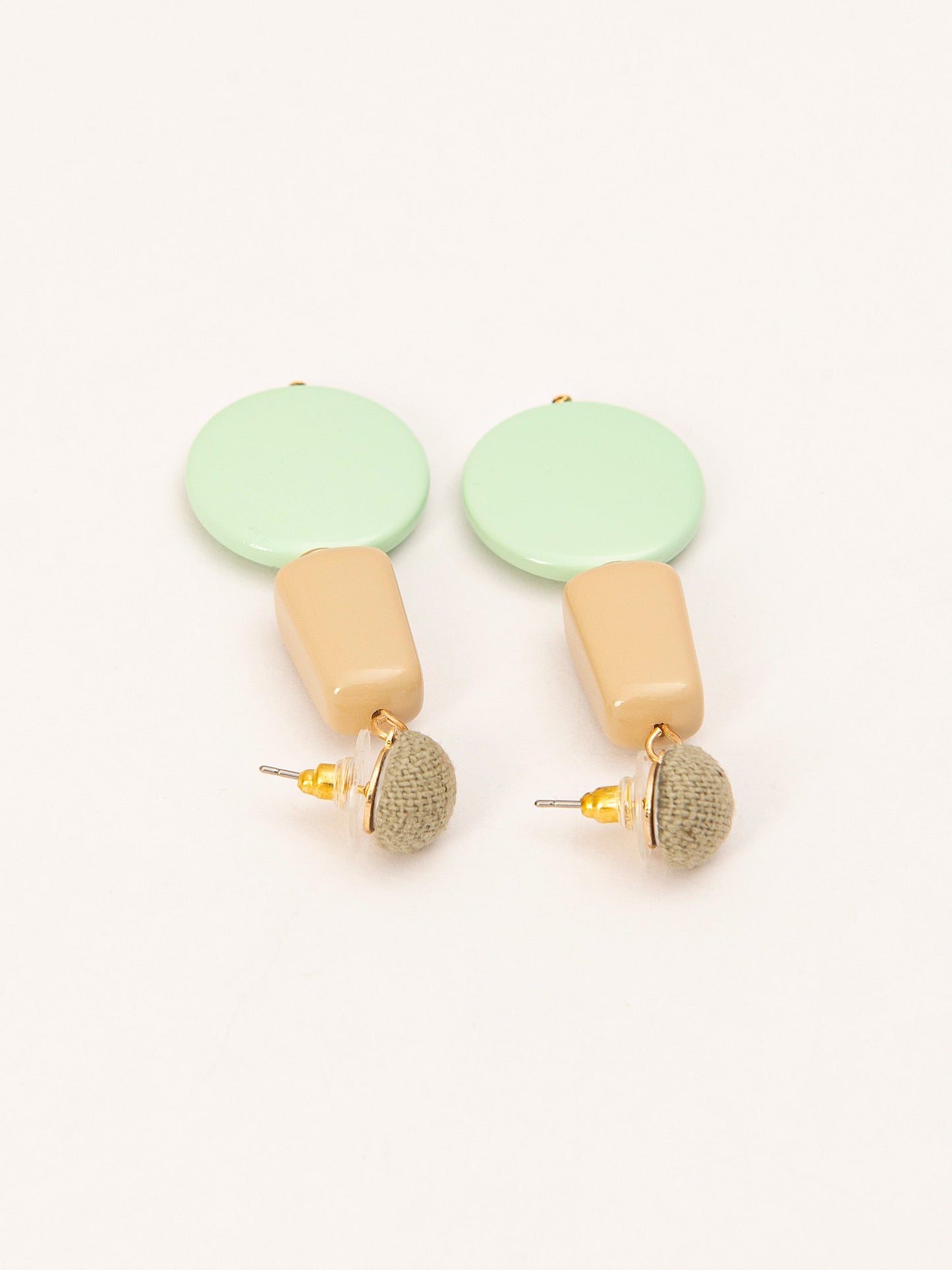 Geometric Dangling Earrings