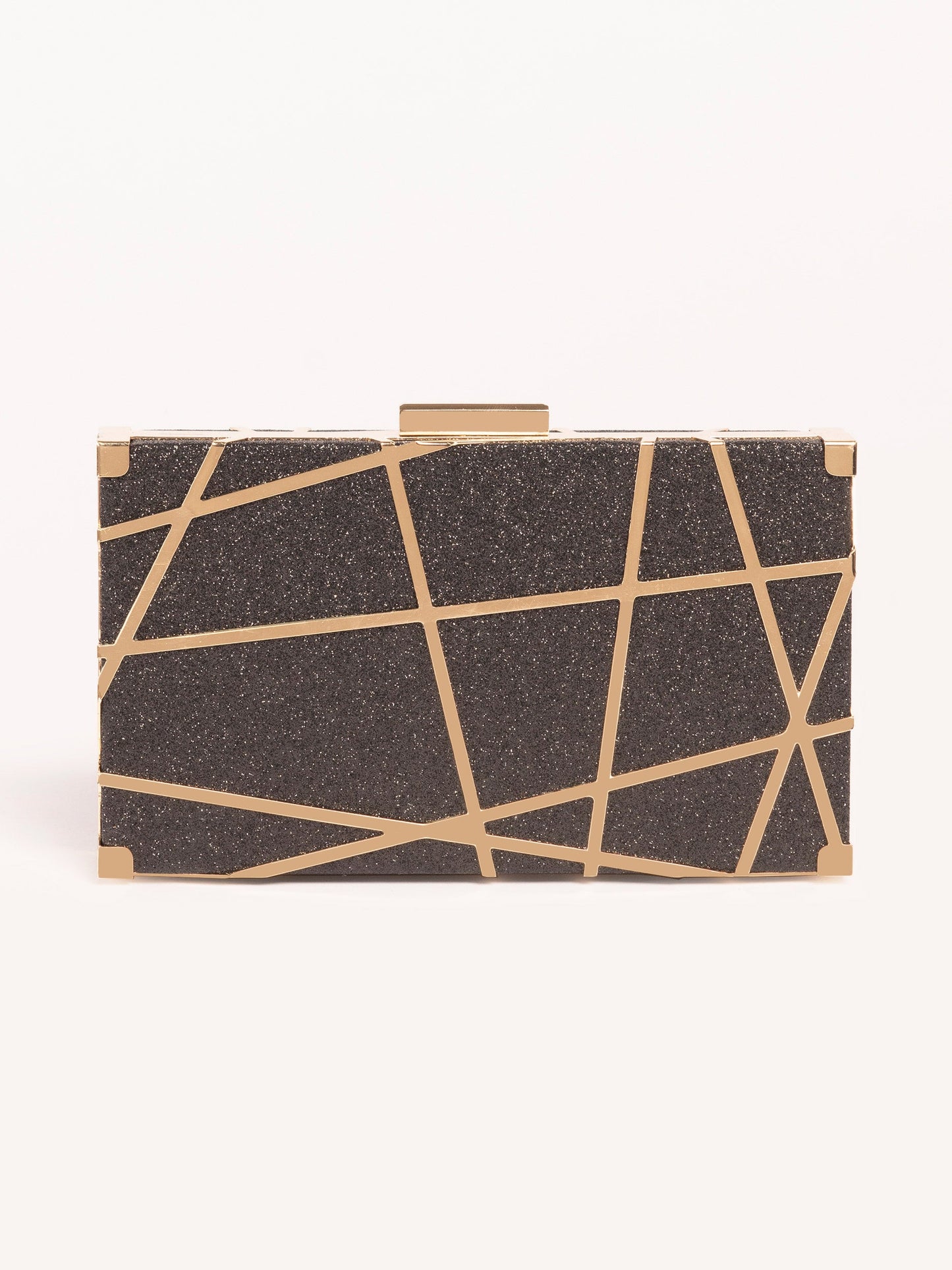 Metallic Box Clutch