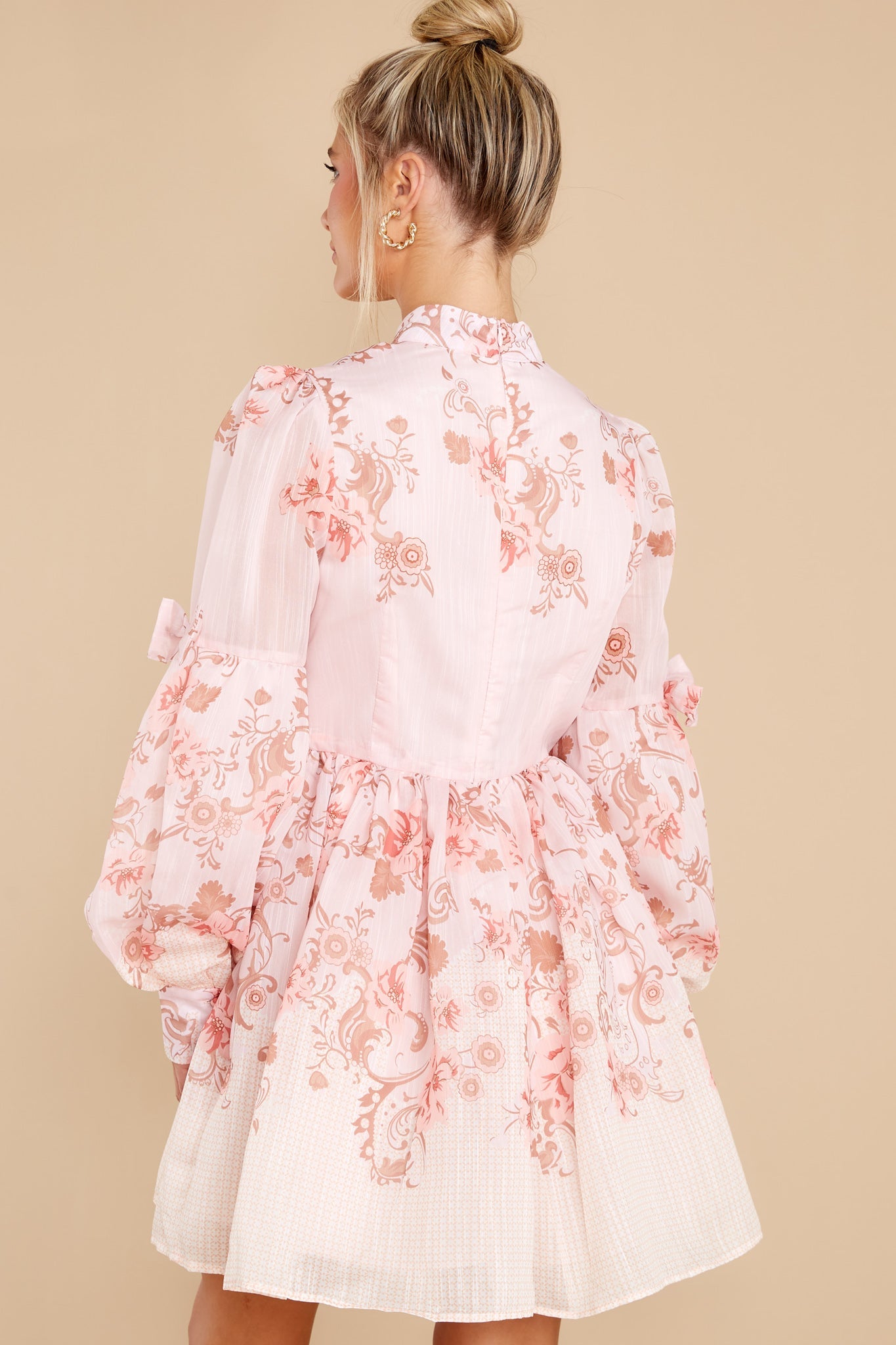 Good Graces Blush Print Dress