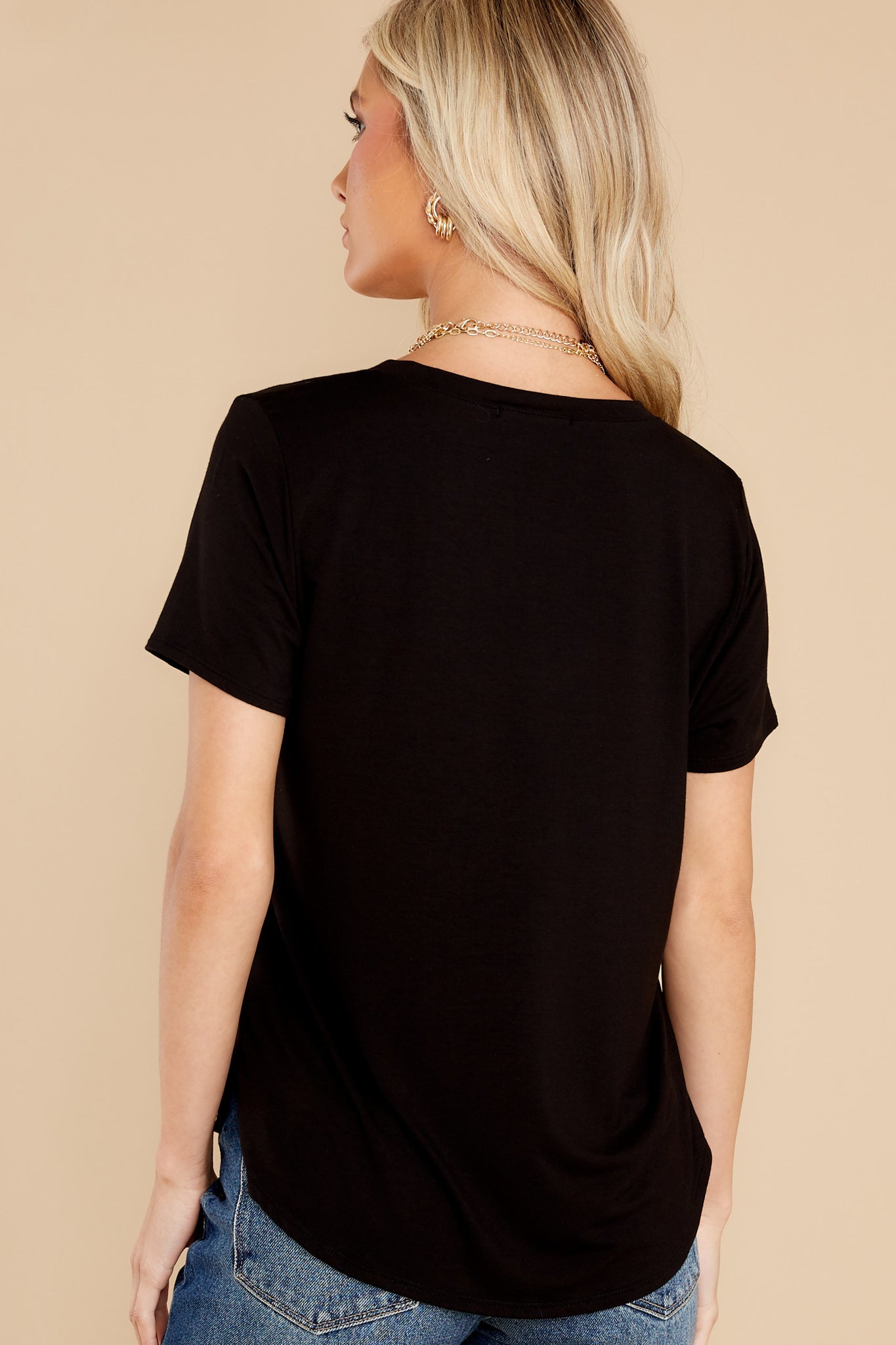Okay With Me Black Top