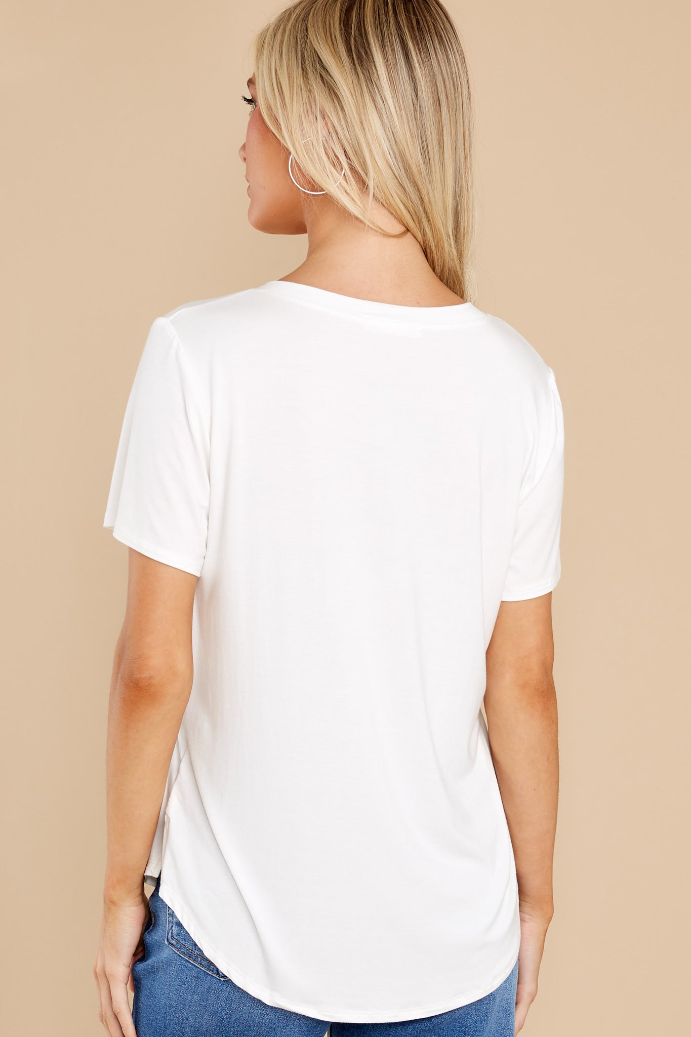 Okay With Me Ivory Top