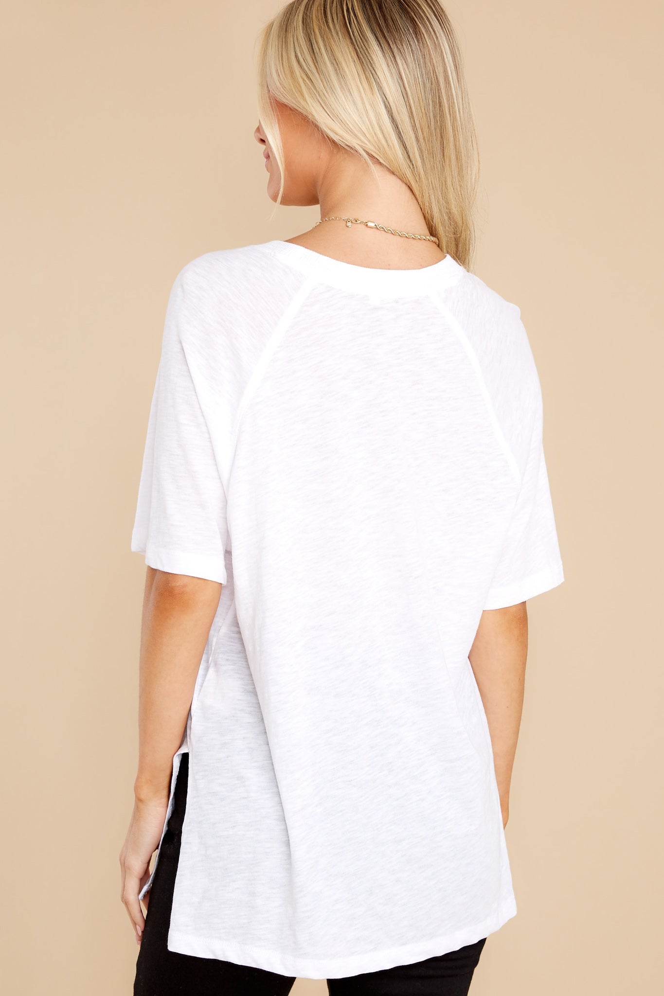 Oversized White Tee